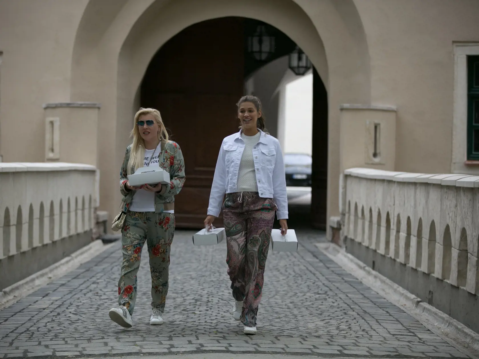 Gabika Drobová a Jasmina Alagič Vrbovská.