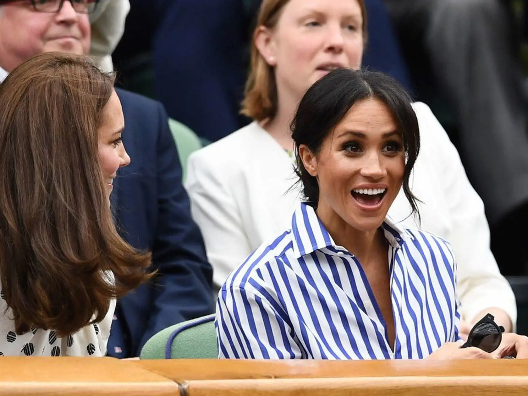Vojvodkyne Kate Middleton (36) a Meghan Markle (36) si spoločný deň náramne užili. 