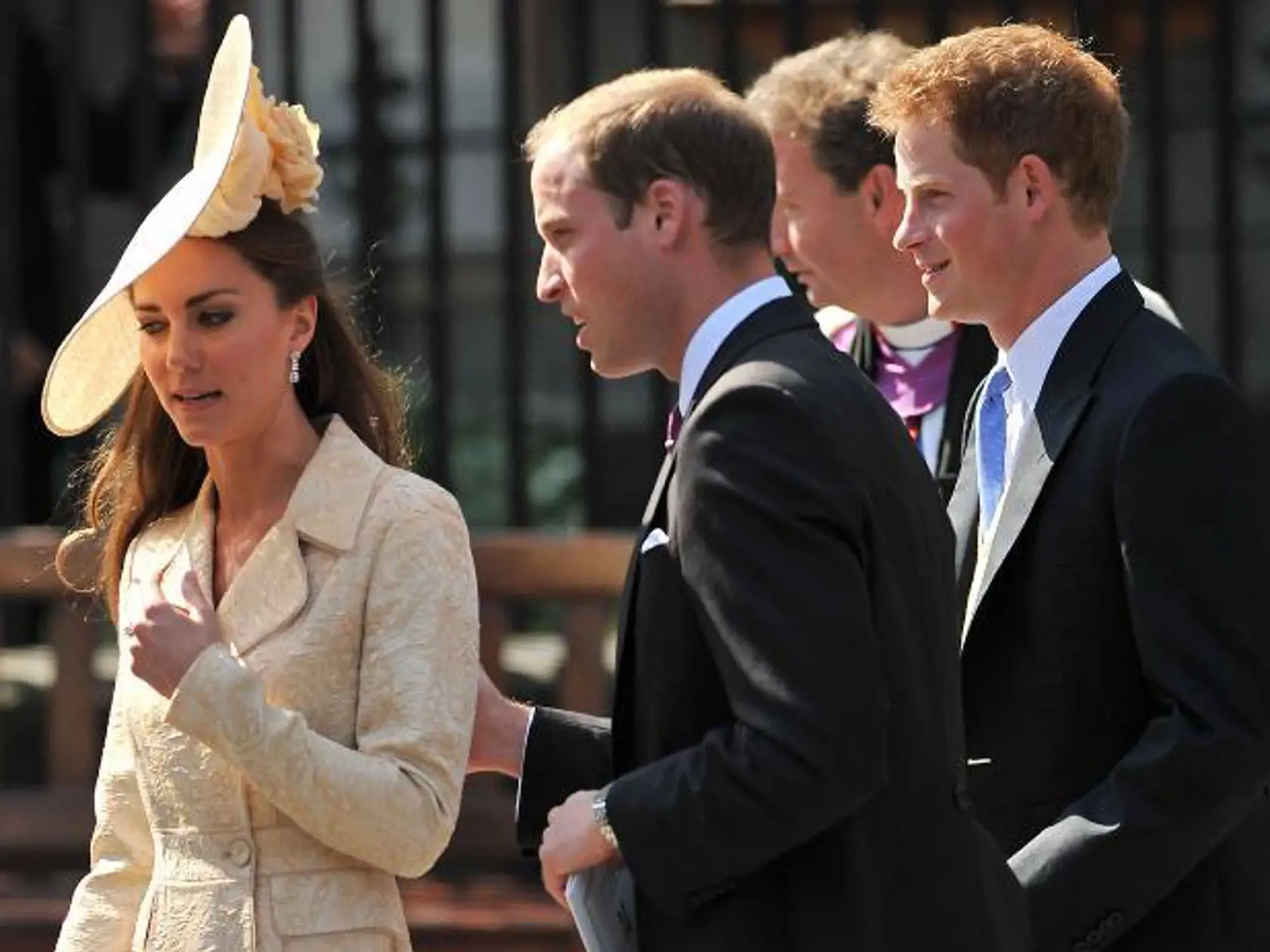 Kate, William a Harry