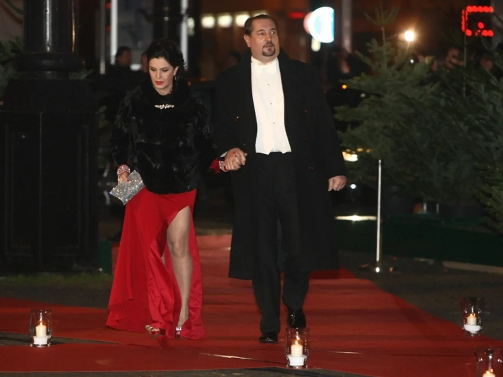 Ples v opere 2014: Iveta Malachovská s manželom.