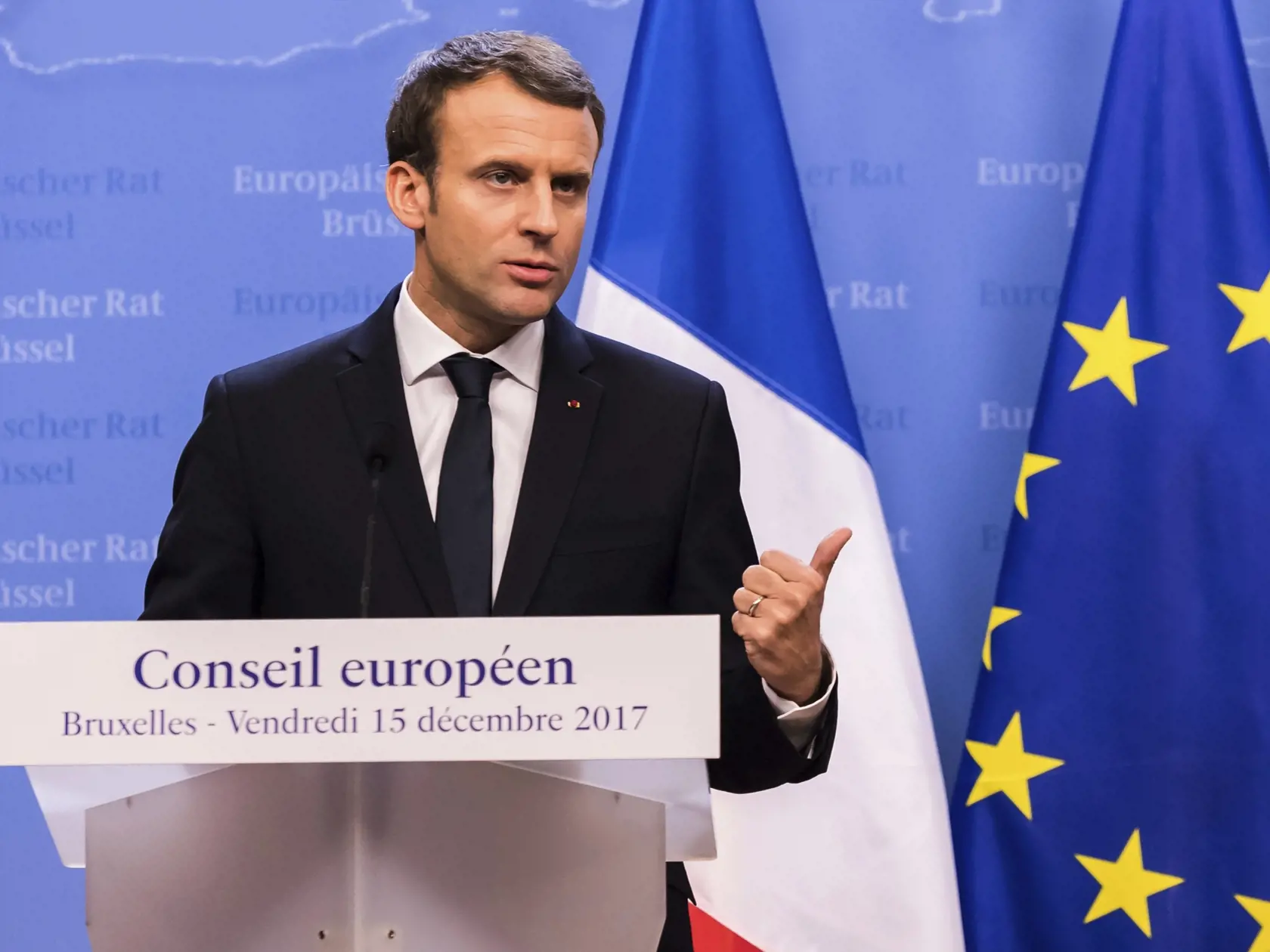 Najmladší francúzsky prezident v dejinách Emmanuel Macron. 