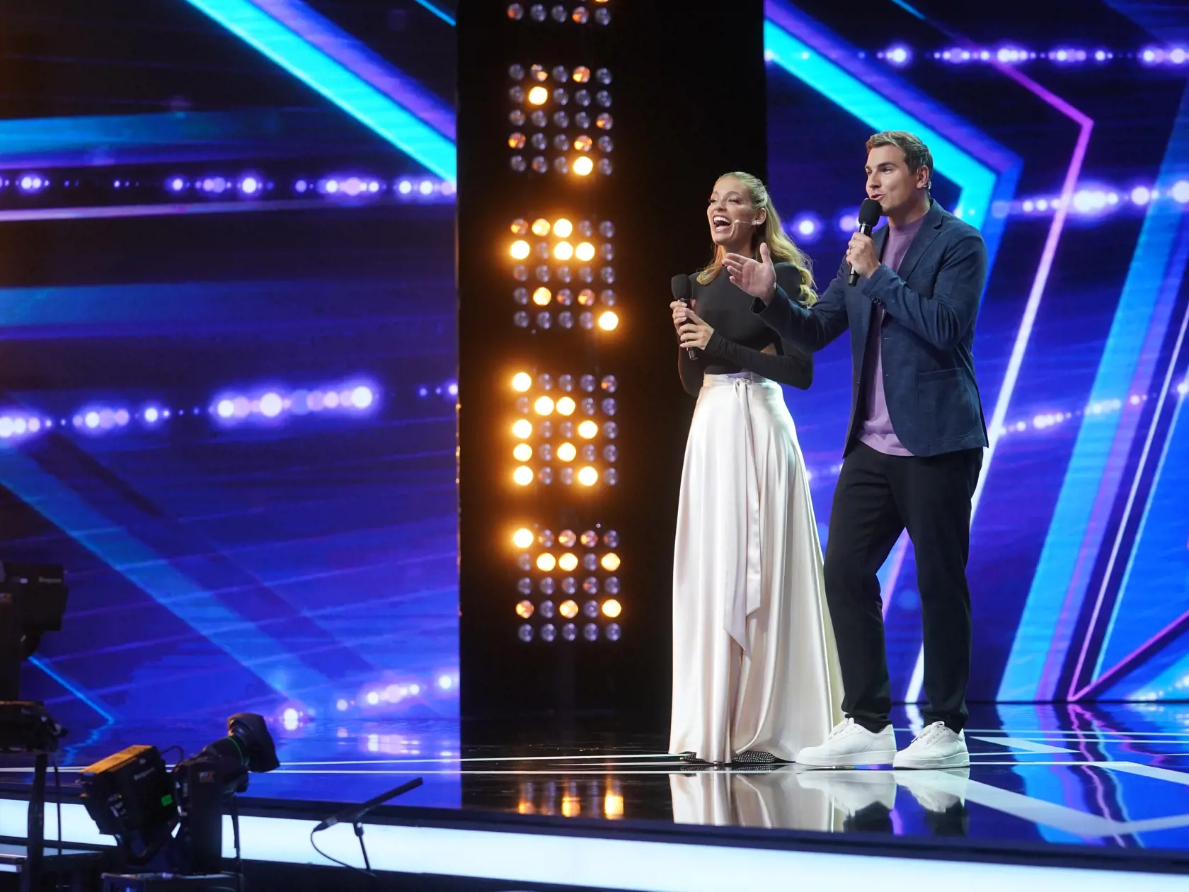 Česko Slovensko má talent: Moderátori Jasmina a David