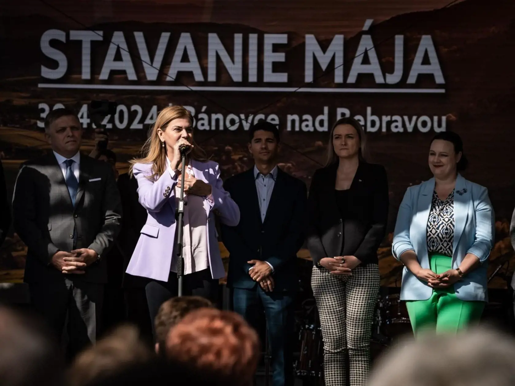 Prišla aj europoslankyňa Monika Beňová (Smer).