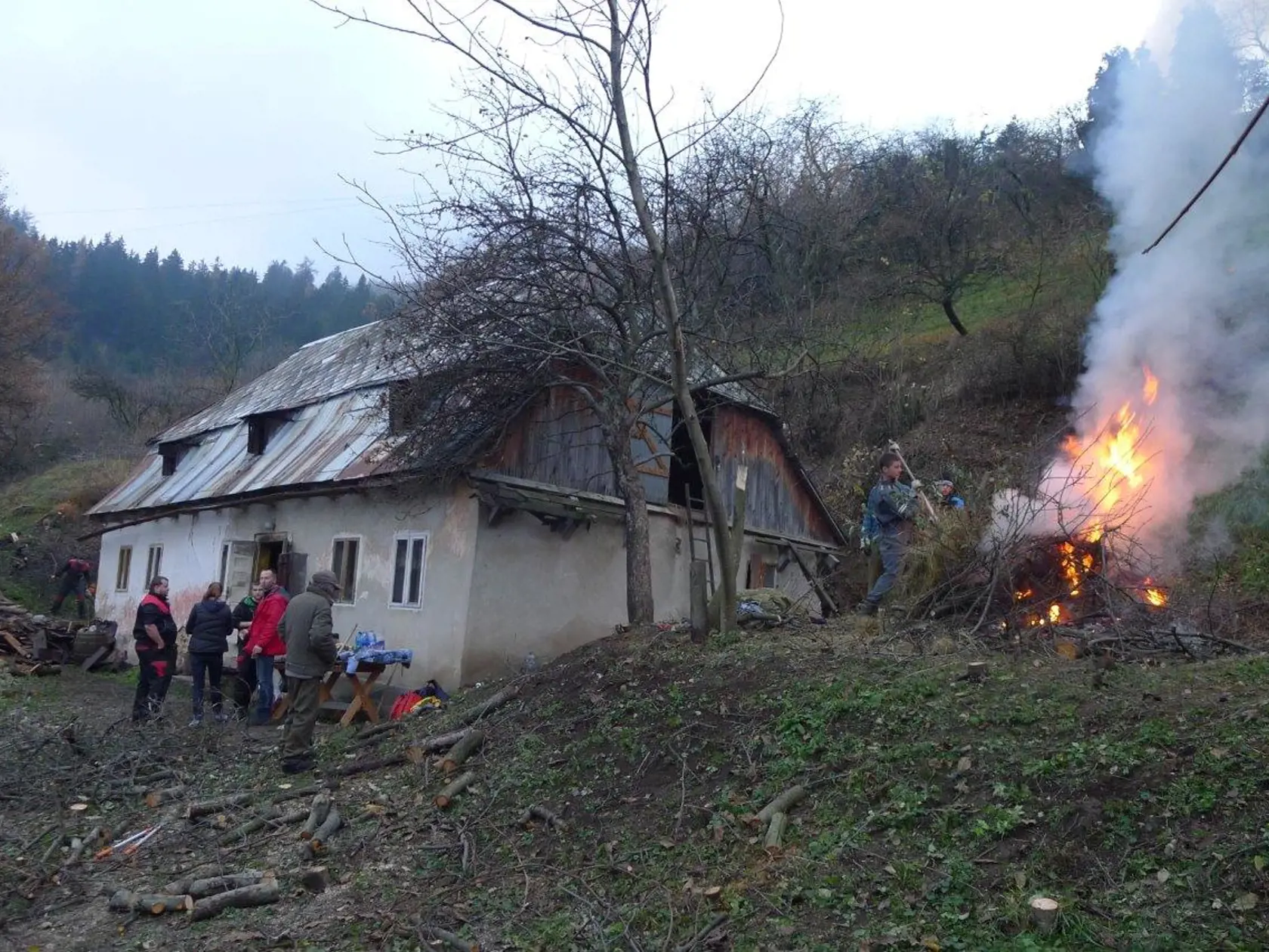 Takto vyzerala nehnuteľnosť v minulosti.
