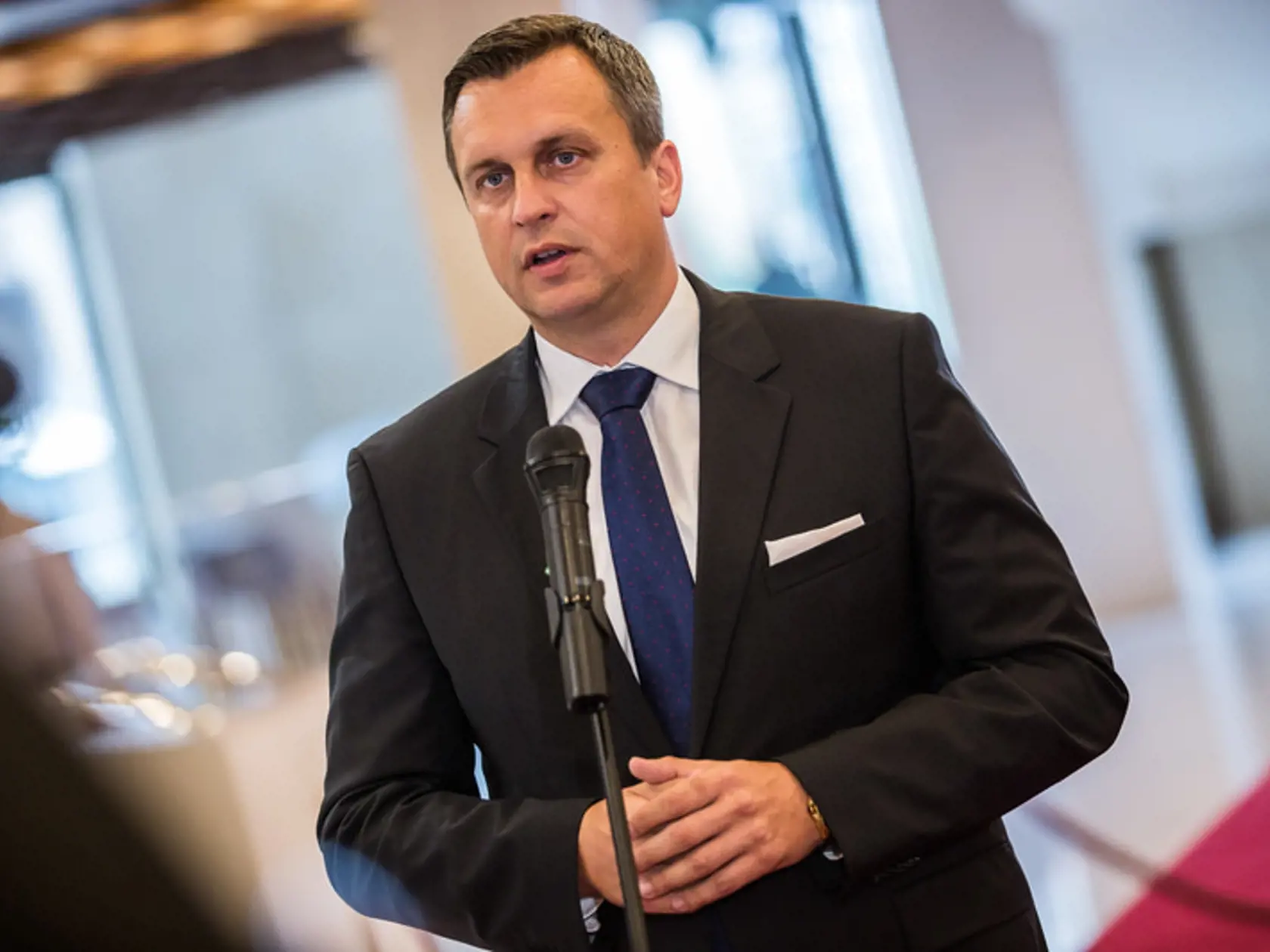 Predseda Národnej rady Andrej Danko.