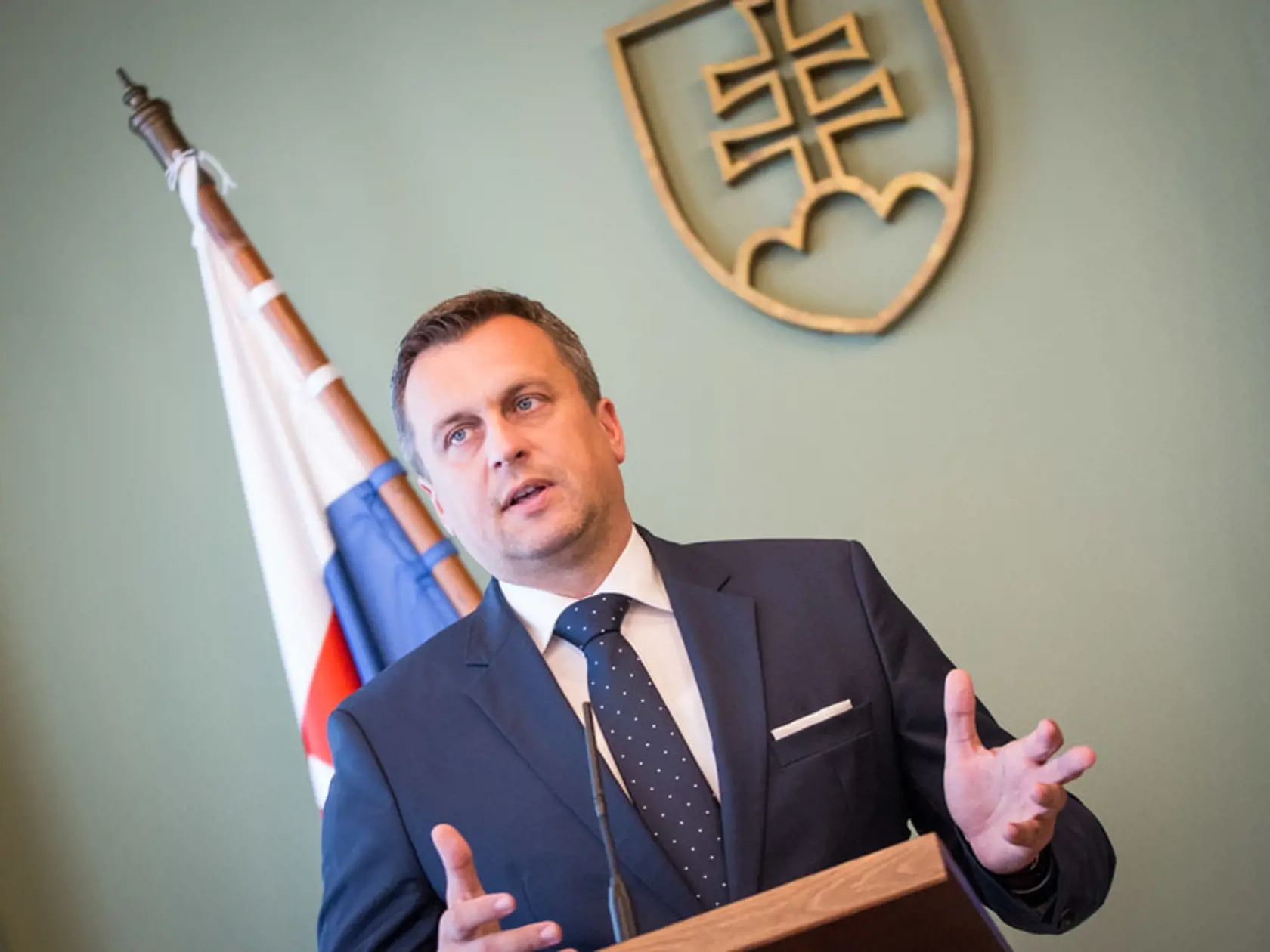 Predseda Národnej rady Andrej Danko.