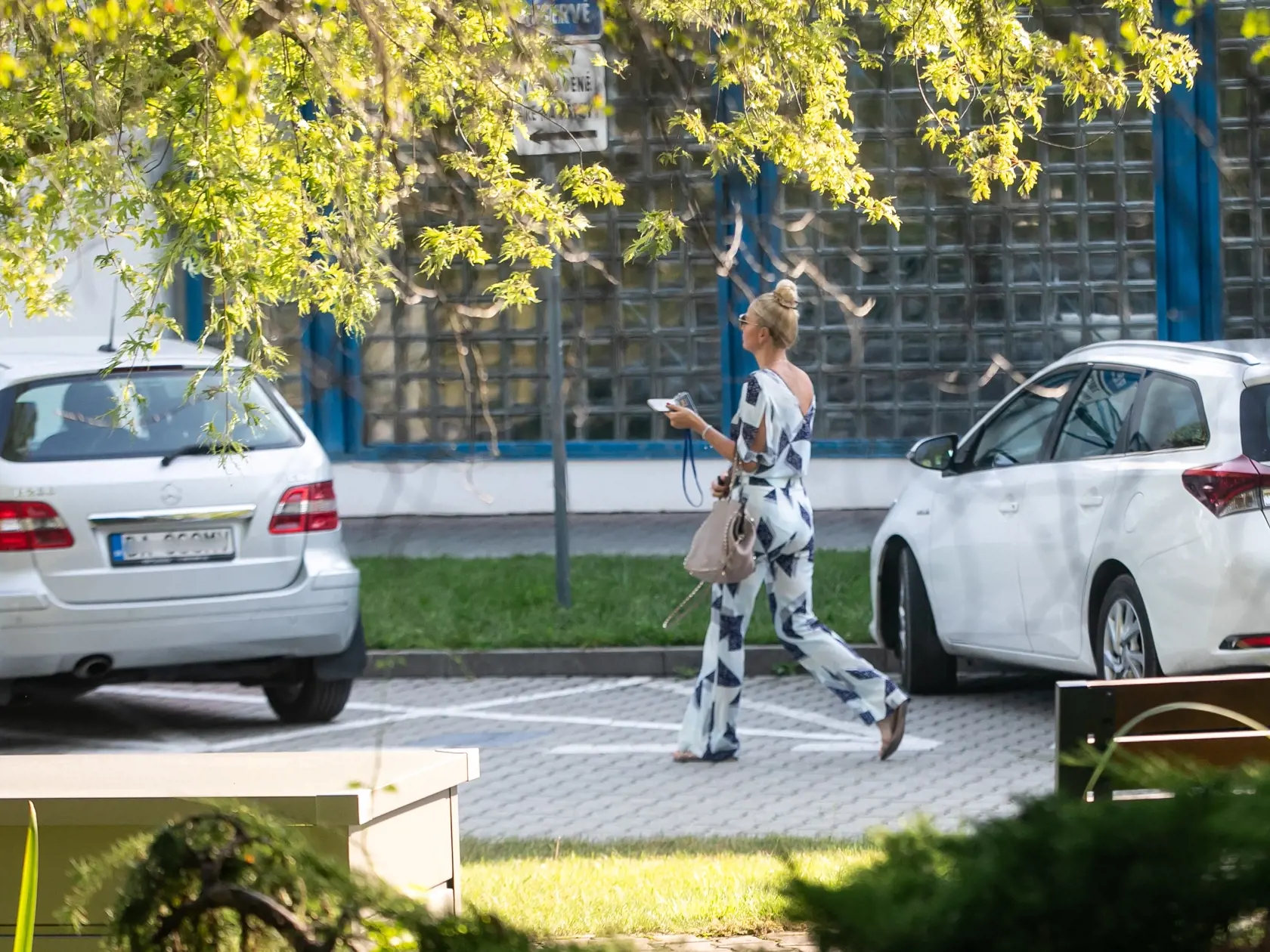 2. september 2024: Marianna Ďurianová prichádza do Markízy, kde sa od rána už išla pripravovať na prvé vysielanie v Televíznych novinách.