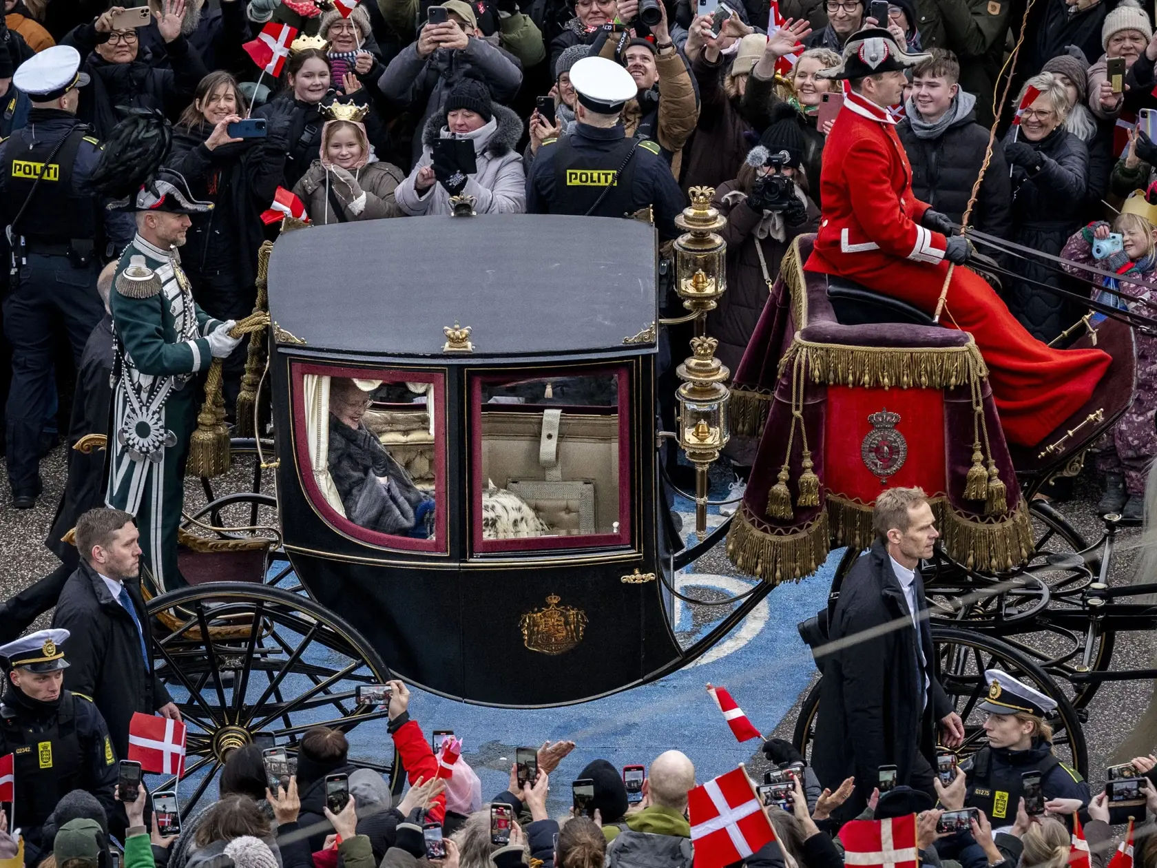 Posledná cesta kráľovnej Margaréty II. v pozícii dánskej panovníčky