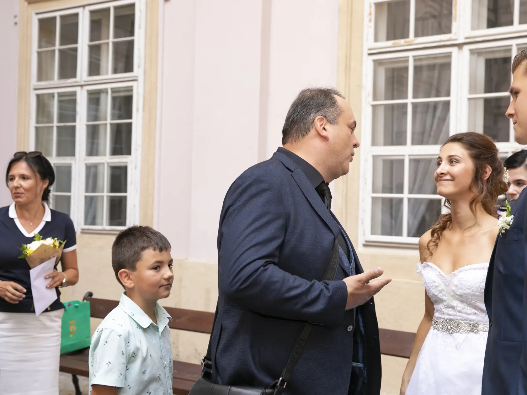 Júl 2019: Svadba dcéry Ivety Malachovskej Kristíny Kocian. Jej manželom sa stal bývalý profesionálny volejbalista. Na snímke s ujom Sväťom Malachovským.