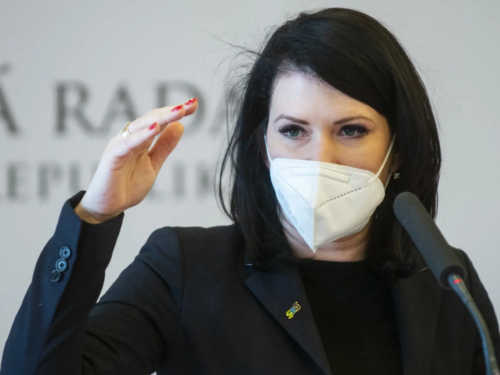 Na snímke poslankyňa NR SR Jana Bittó Cigániková (SaS). Poslanec Čepček je podľa nej blázon, ktorý nemá inú agendu ako obmedzovať práva žien.