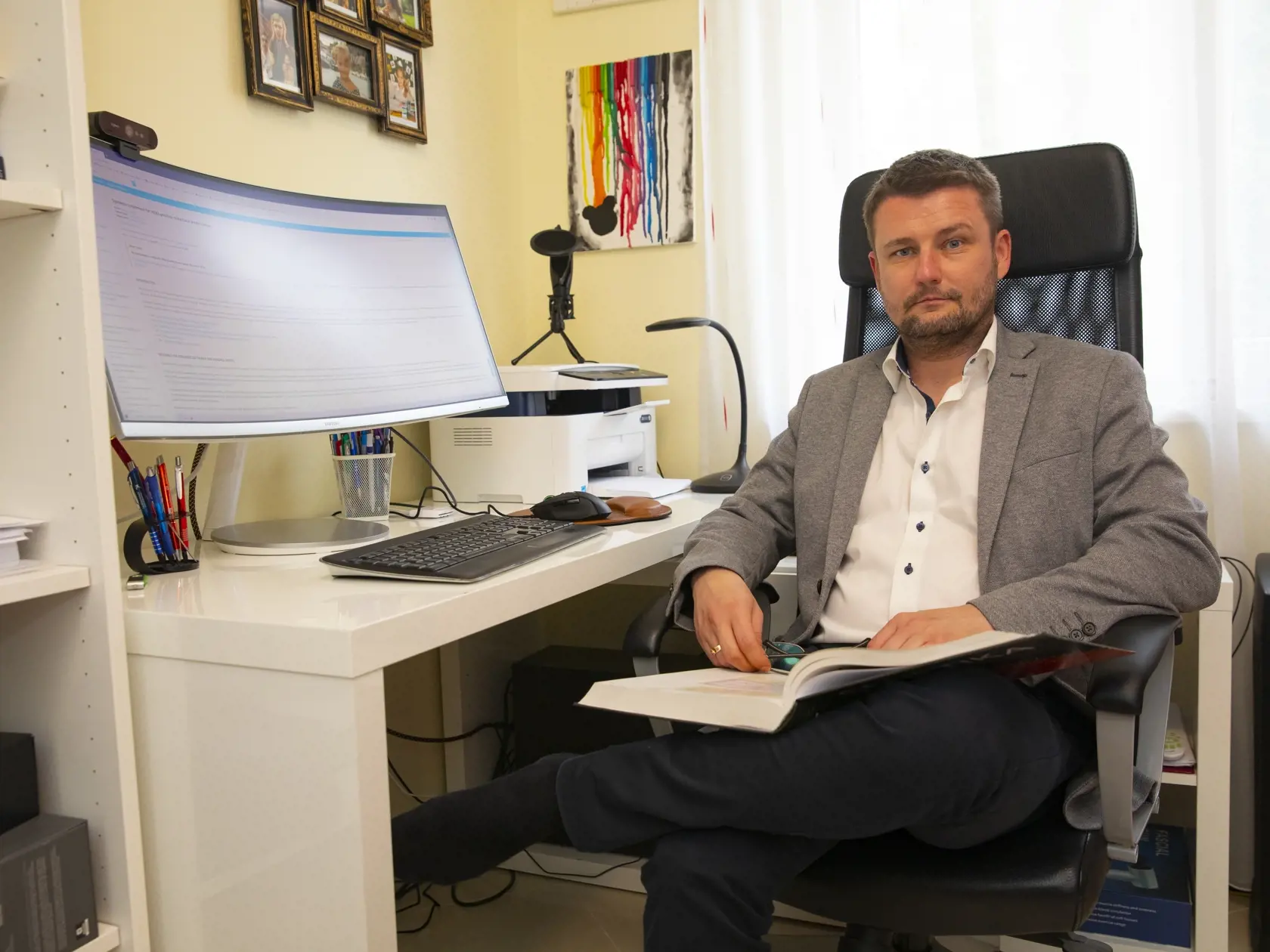 Kandidát na riaditeľa Národného onkologického ústavu Patrik Palacka.