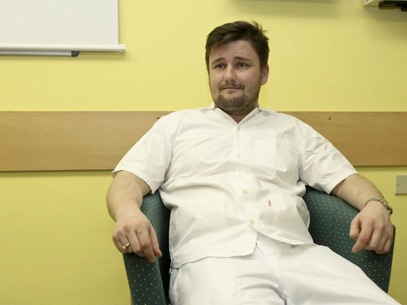 Kandidát na riaditeľa Národného onkologického ústavu Patrik Palacka.