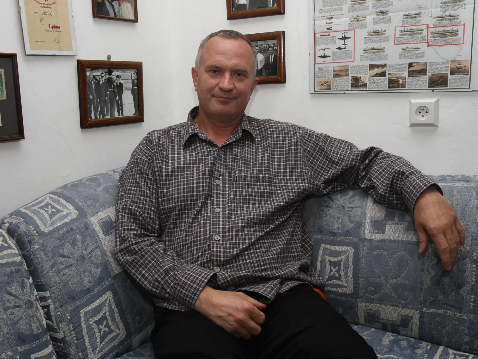 JUDr. Alexander Filo, advokat a instruktor parasutizmu.