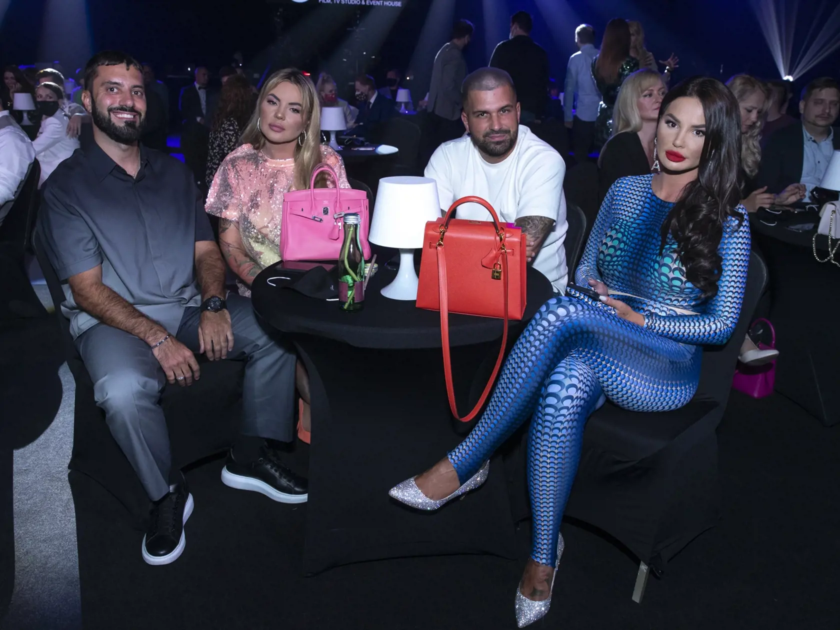 Druhý ročník odovzdávania ocenení Social Media Awards pre najúspešnejších influencerov na Slovensku. Na snímke je Zuzana Plačková a René Strausz.