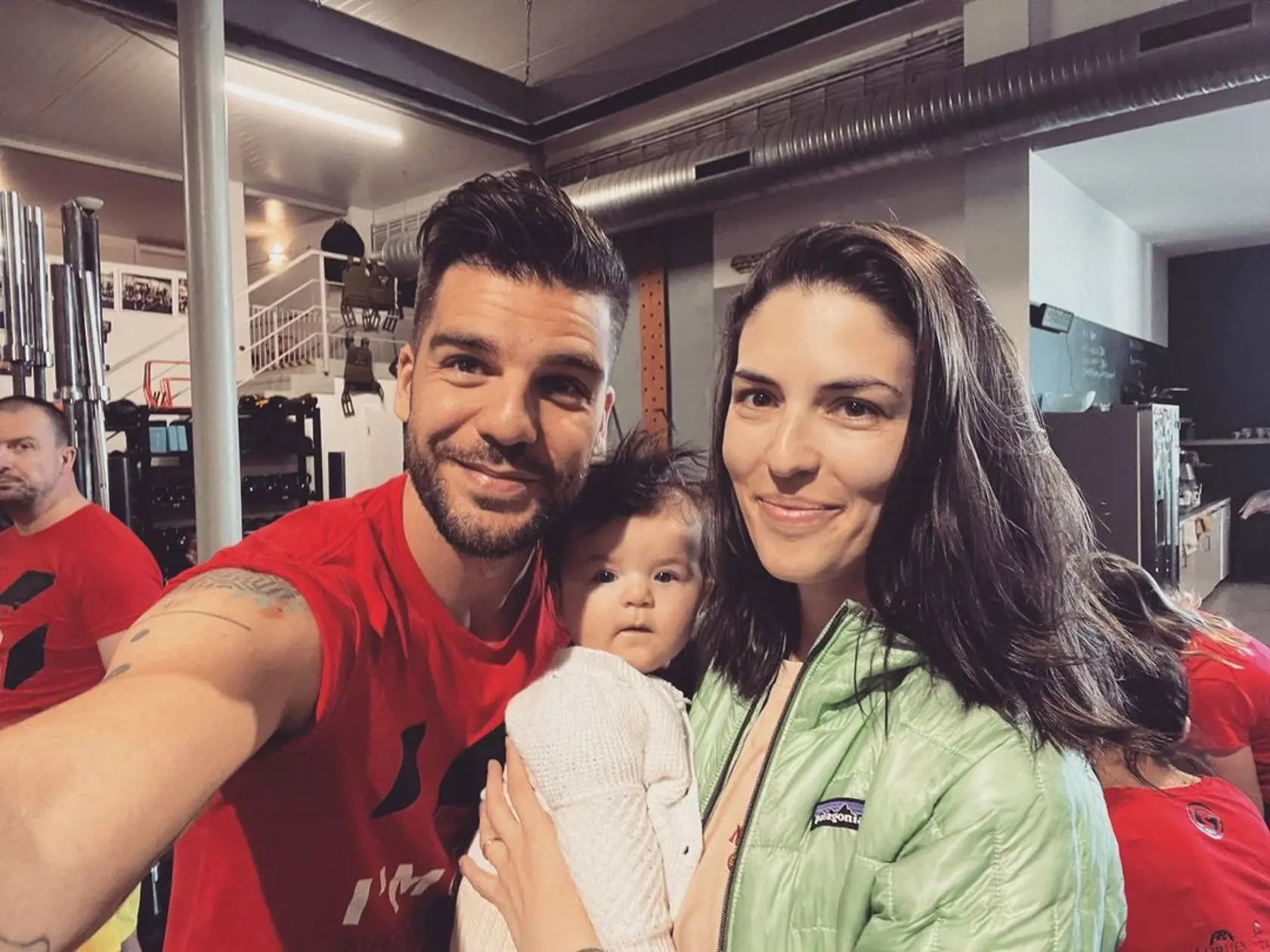 Tomáš Juríček s manželkou a dcérou