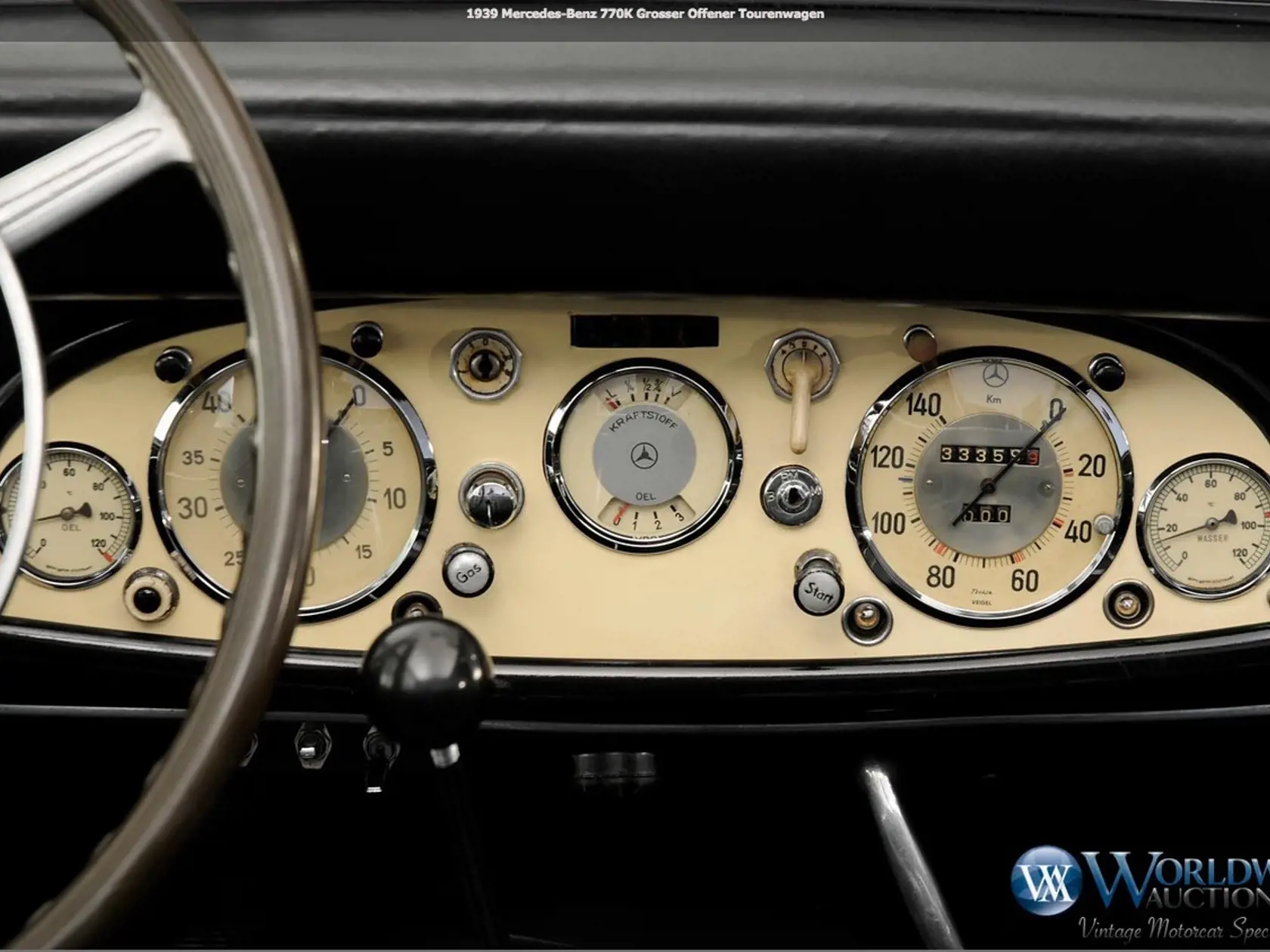 Mercedes-Benz 770K Grosser Open Tourer  z roku 1939