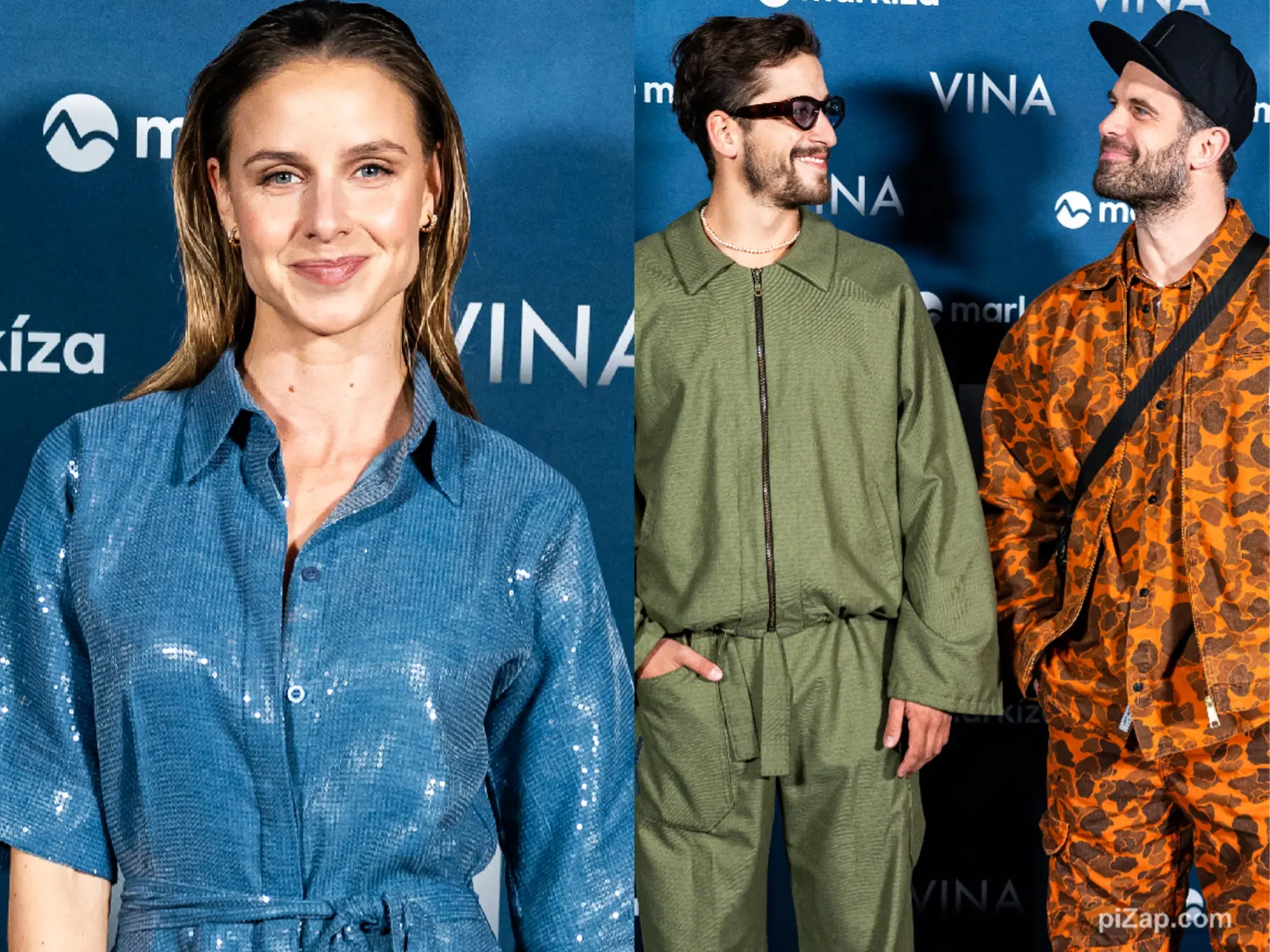 Nela Pocisková, Jakub Jablonský a Ján Dobrík