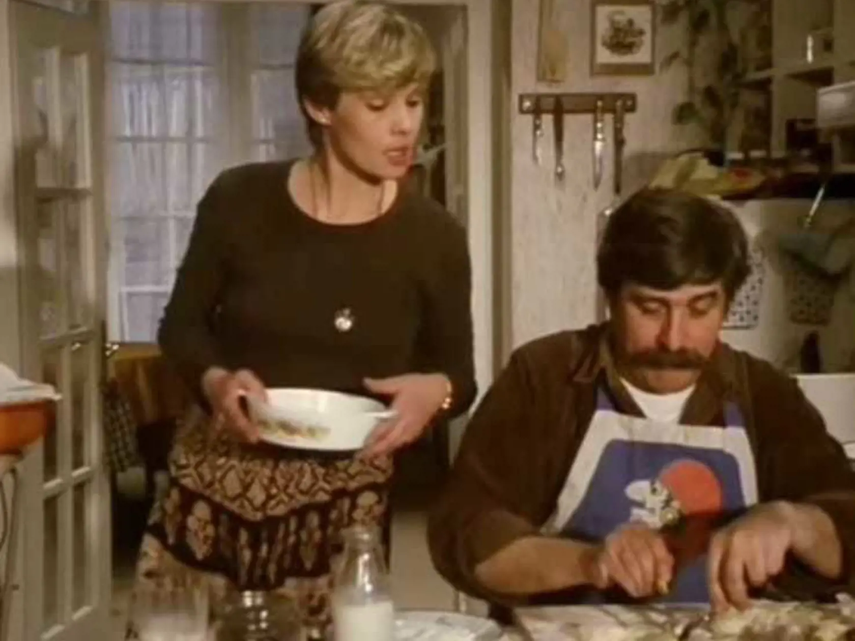 Jana Šulcova a Július Satinský