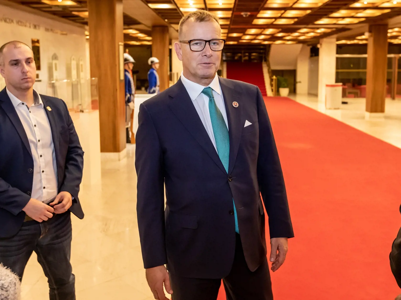 Na snímke je predseda parlamentu Boris Kollár počas 78. schôdze NR SR.