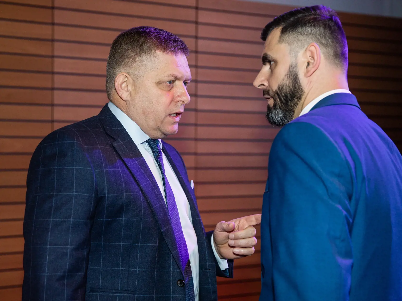 Snem politickej strany SMER-SD v Bratislave. Na snímke Robert Fico.
