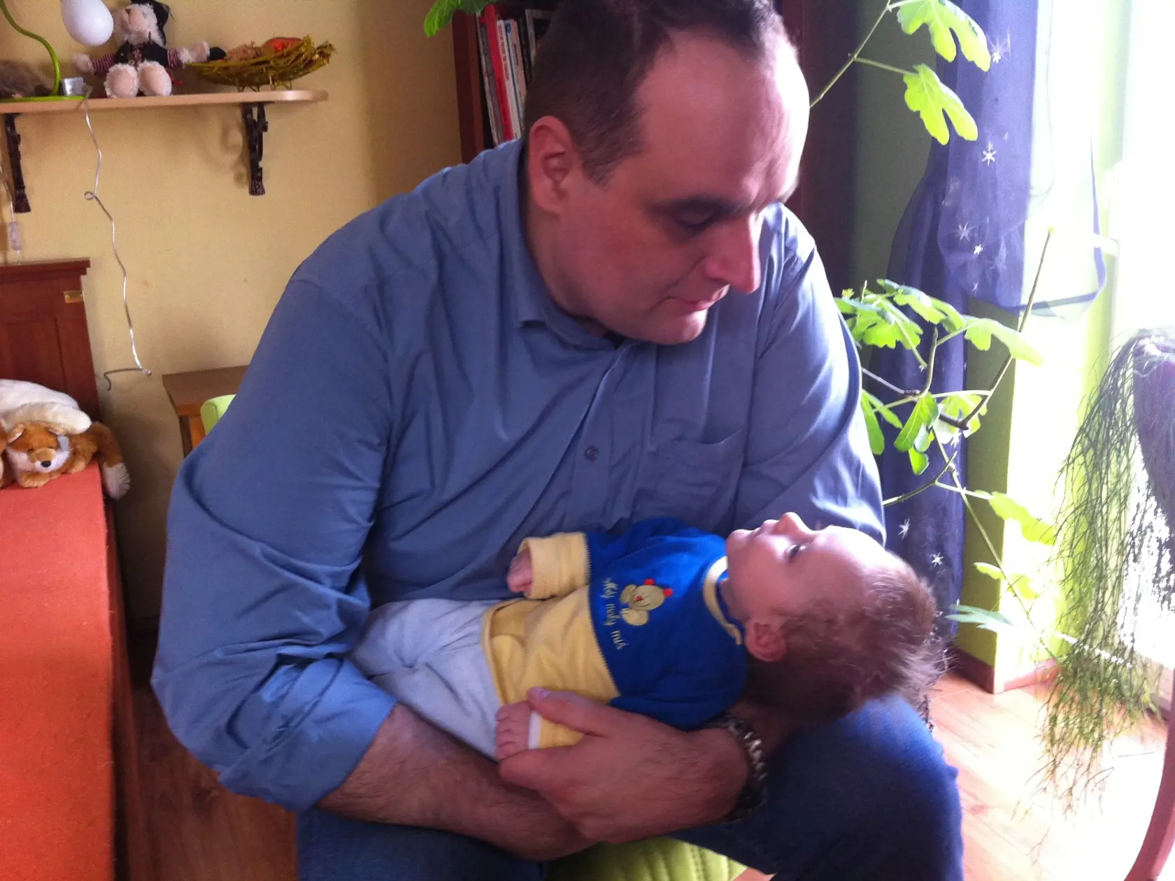 Pavol Frešo so synom Alanom. Vtedy ešte netušili, čím si Alan prejde.