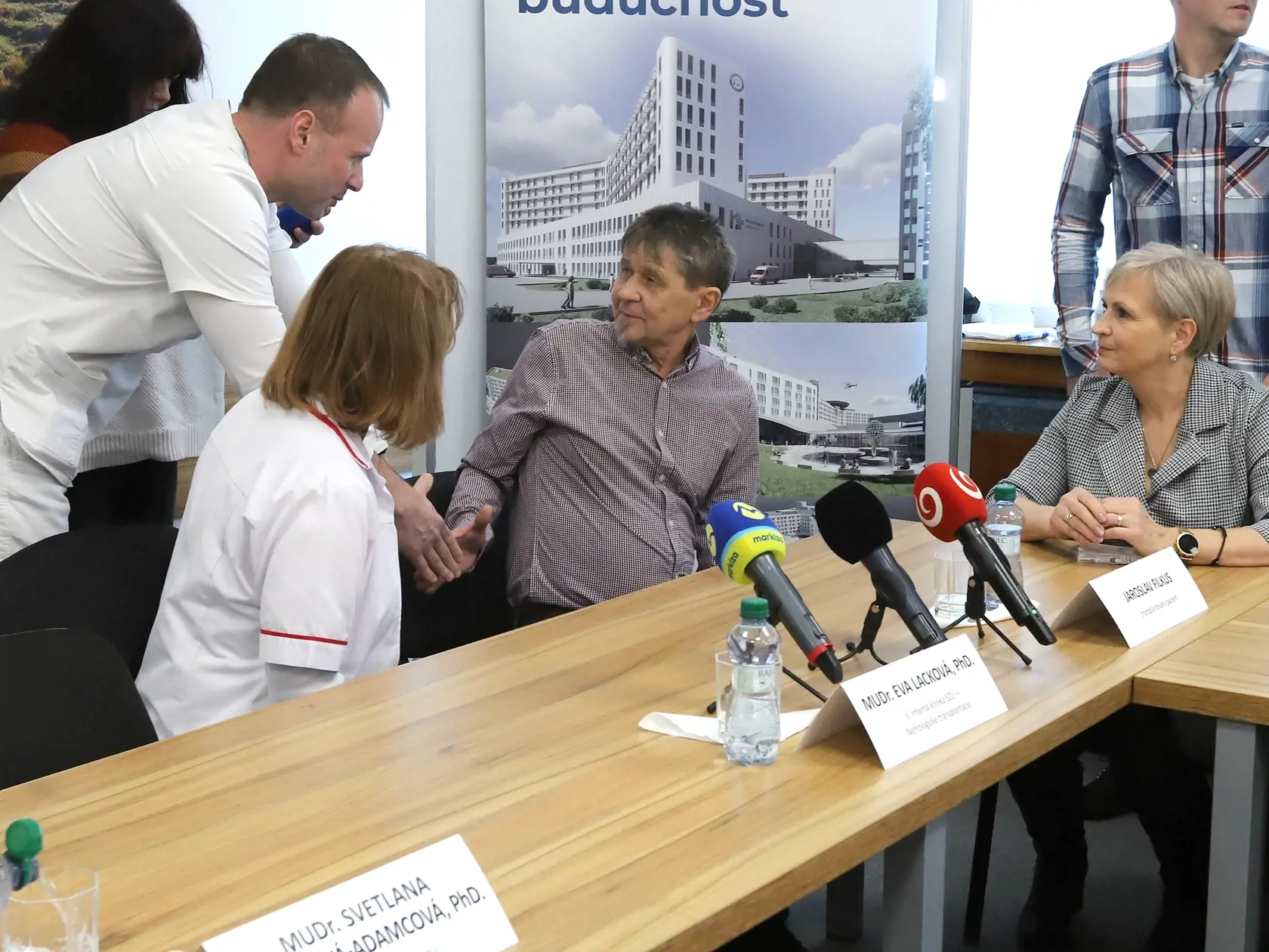Na snímke pacient Jaroslav Filkus s manželkou.