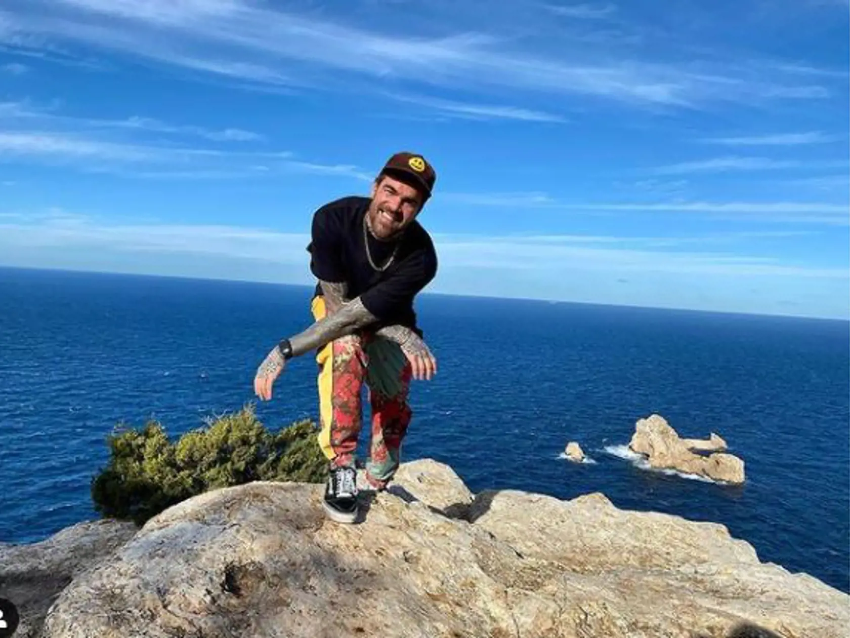 Filip Šebo na Ibize.