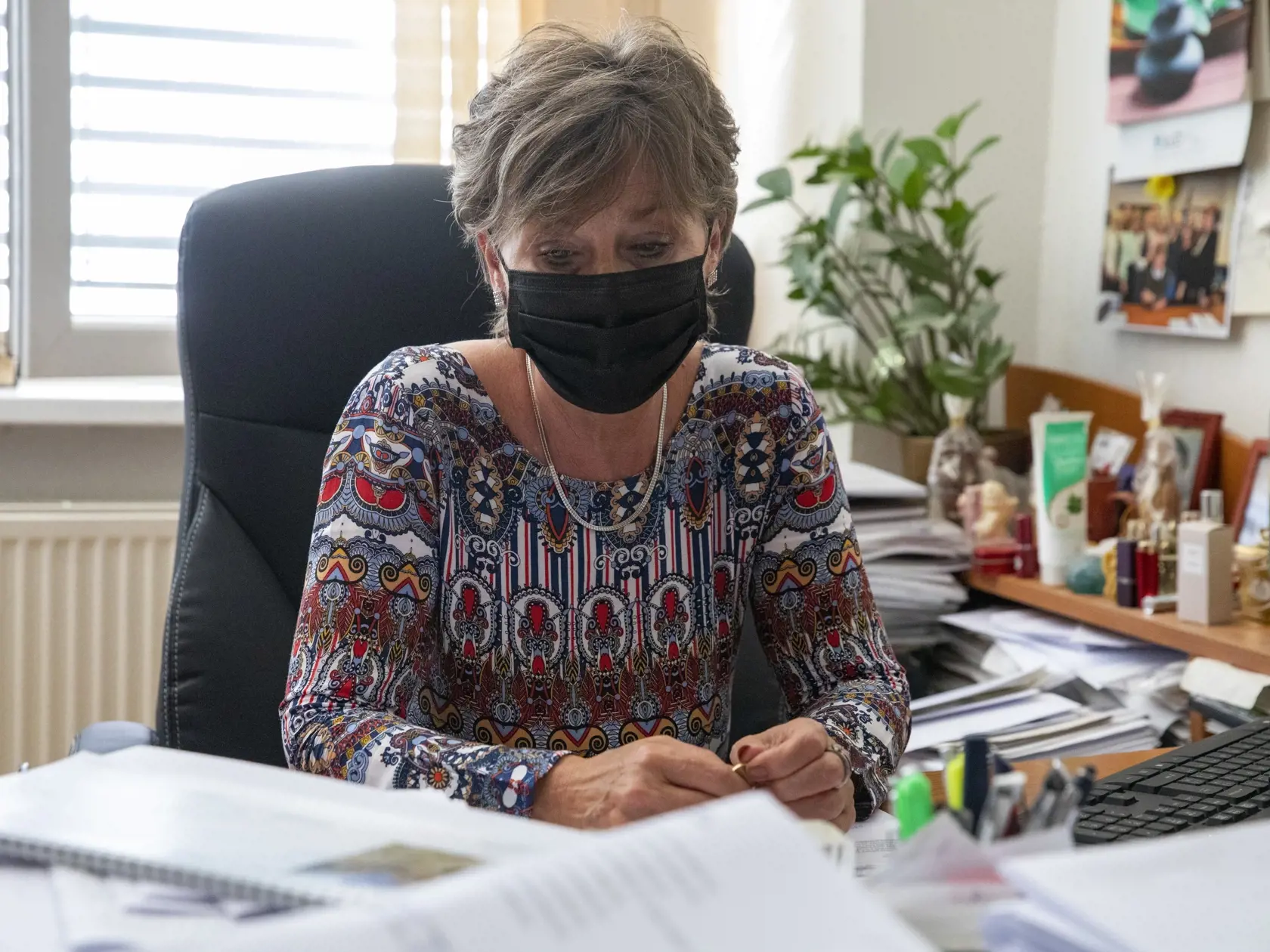 Nitra-náhle úmrtie právničky mestského úradu Terézie Matulovej deň po očkovaní
Na obr.: zástupkyňa prednostu MsÚ Ivana Buranská