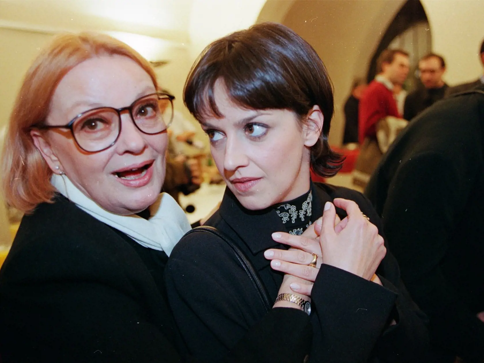 Tereza Brodská a Jana Brejchová. Dcéra je mame veľkou oporou, hoci tá maličkú Terezu nechala u sestry, aby sa mohla venovať herectvu.