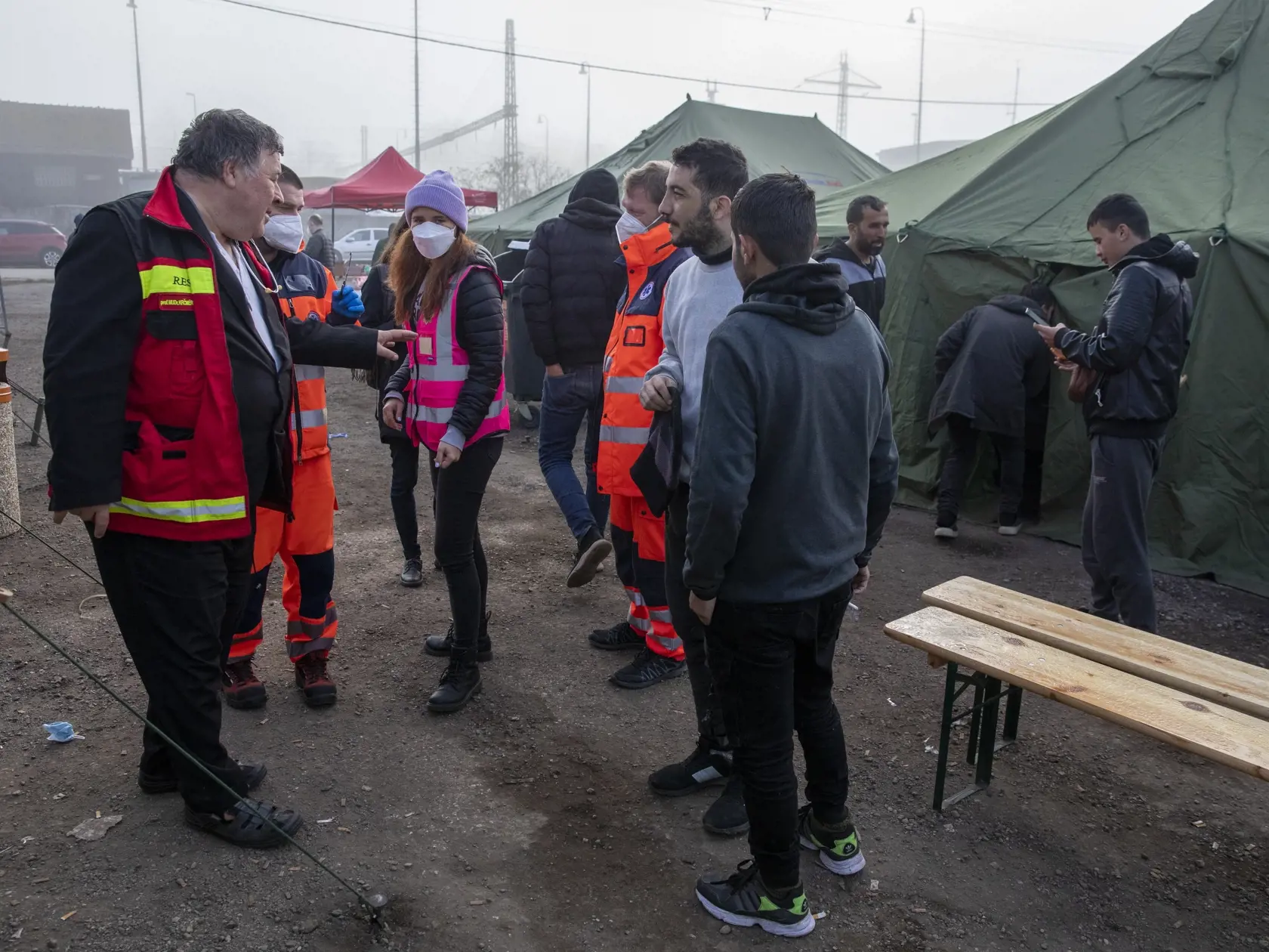 Na snímke je stanový tábor pre migrantov zo Sýrie.
Epidemiológ Vladimír Krčméry.