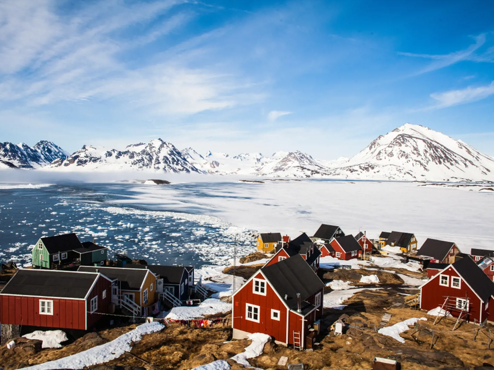 Greenland,May,8,2017.,Kulusuk,Village,,East,Greenland