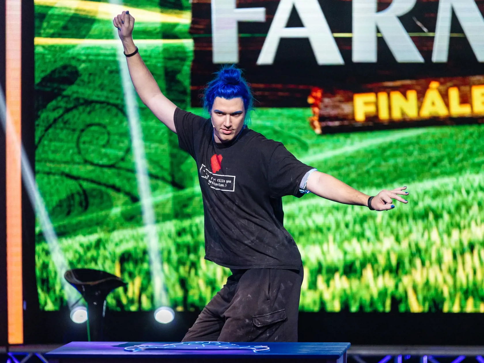 Finále reality šou "FARMA 14" v Bratislave.