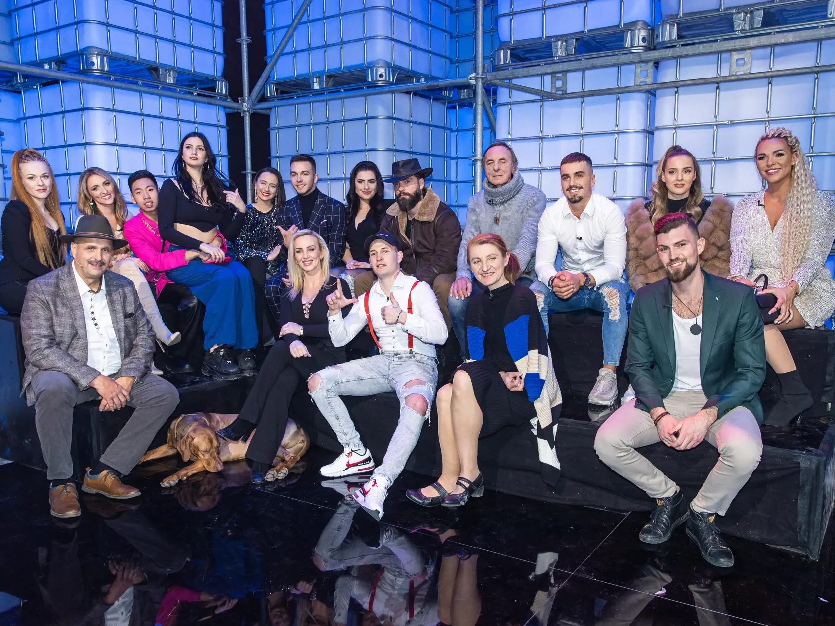 Finále reality šou "FARMA 14" v Bratislave.