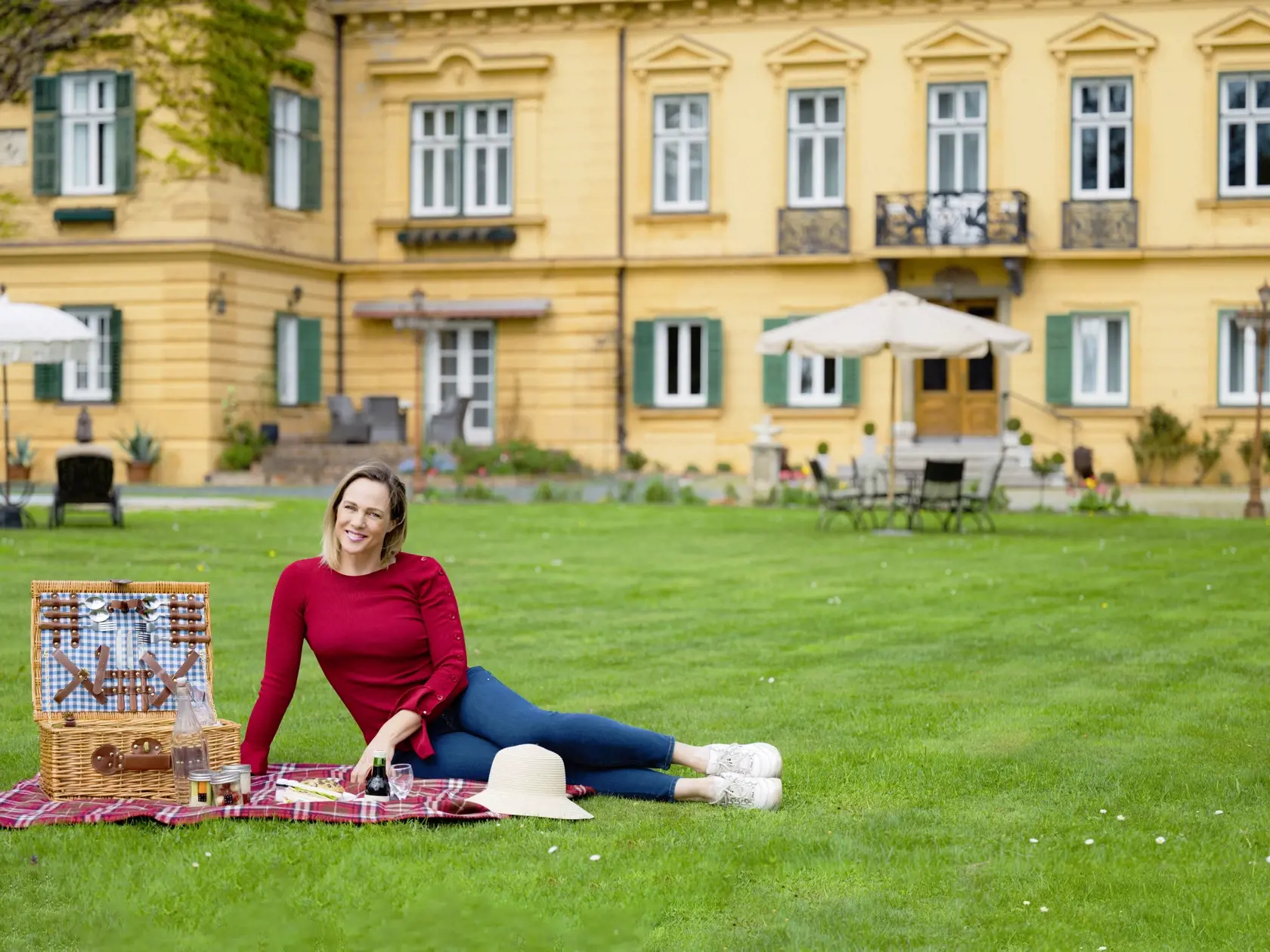 Adriana Poláková pripravuje v svojom rakúskom sídle aj pikniky.