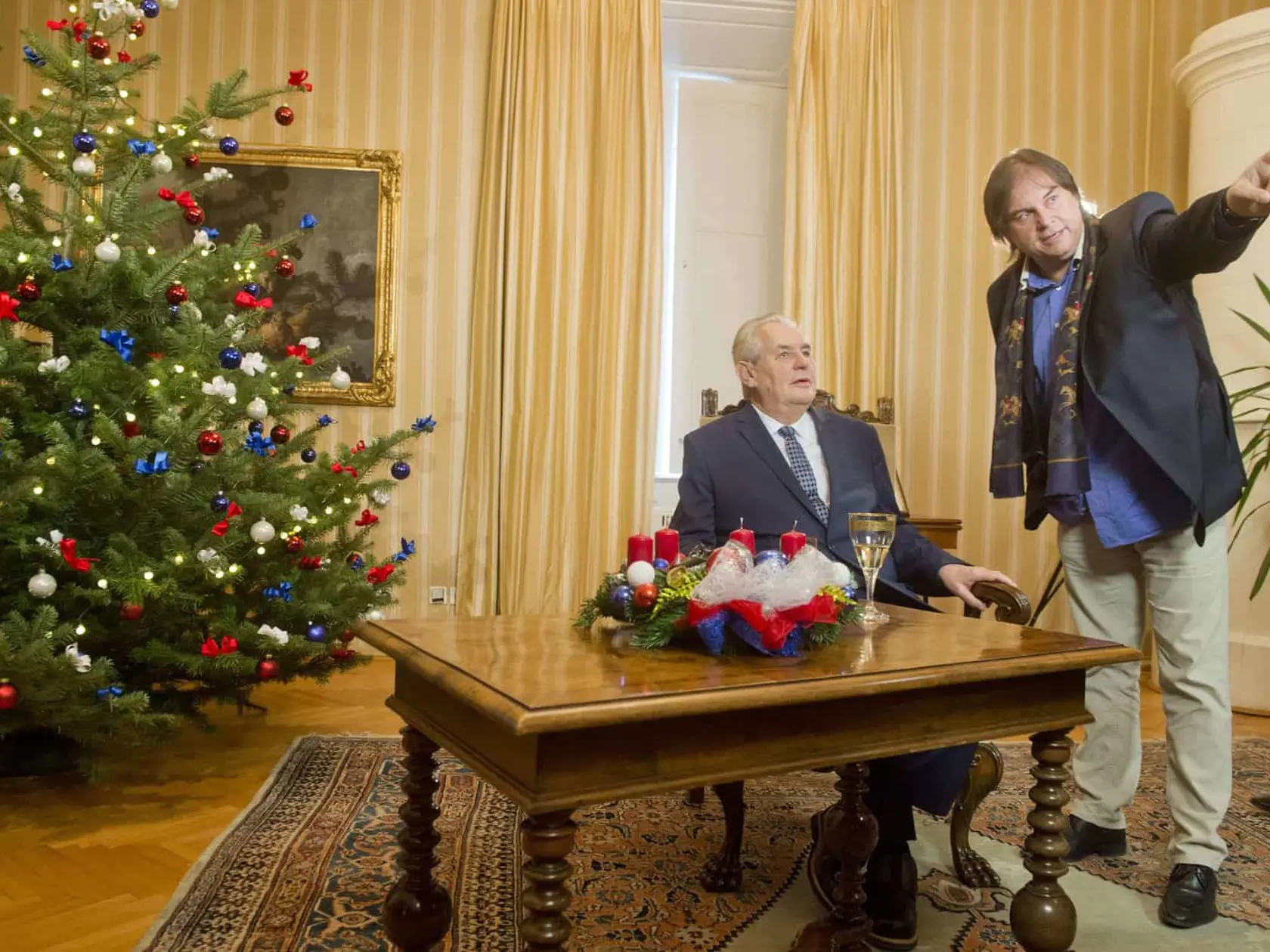 Súčasný český prezident Miloš Zeman.