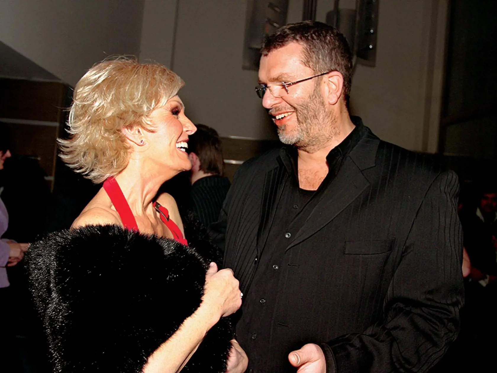 Helena Vondráčková, speváčka, Richard Müller, premiéra mizikálu Hello, Dolly 
foto: Peter Mayer
uverejnené: Šarm 15/2006
pôvodný súbor:mullervondrackova.eps