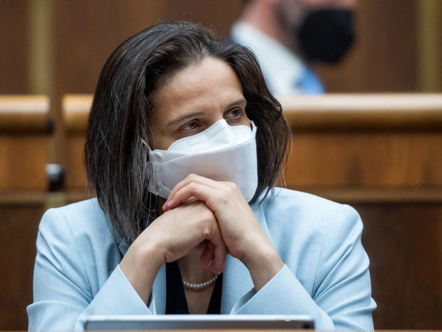 Na snímke je ministerka spravodlivosti SR Mária Kolíková (Za ľudí).