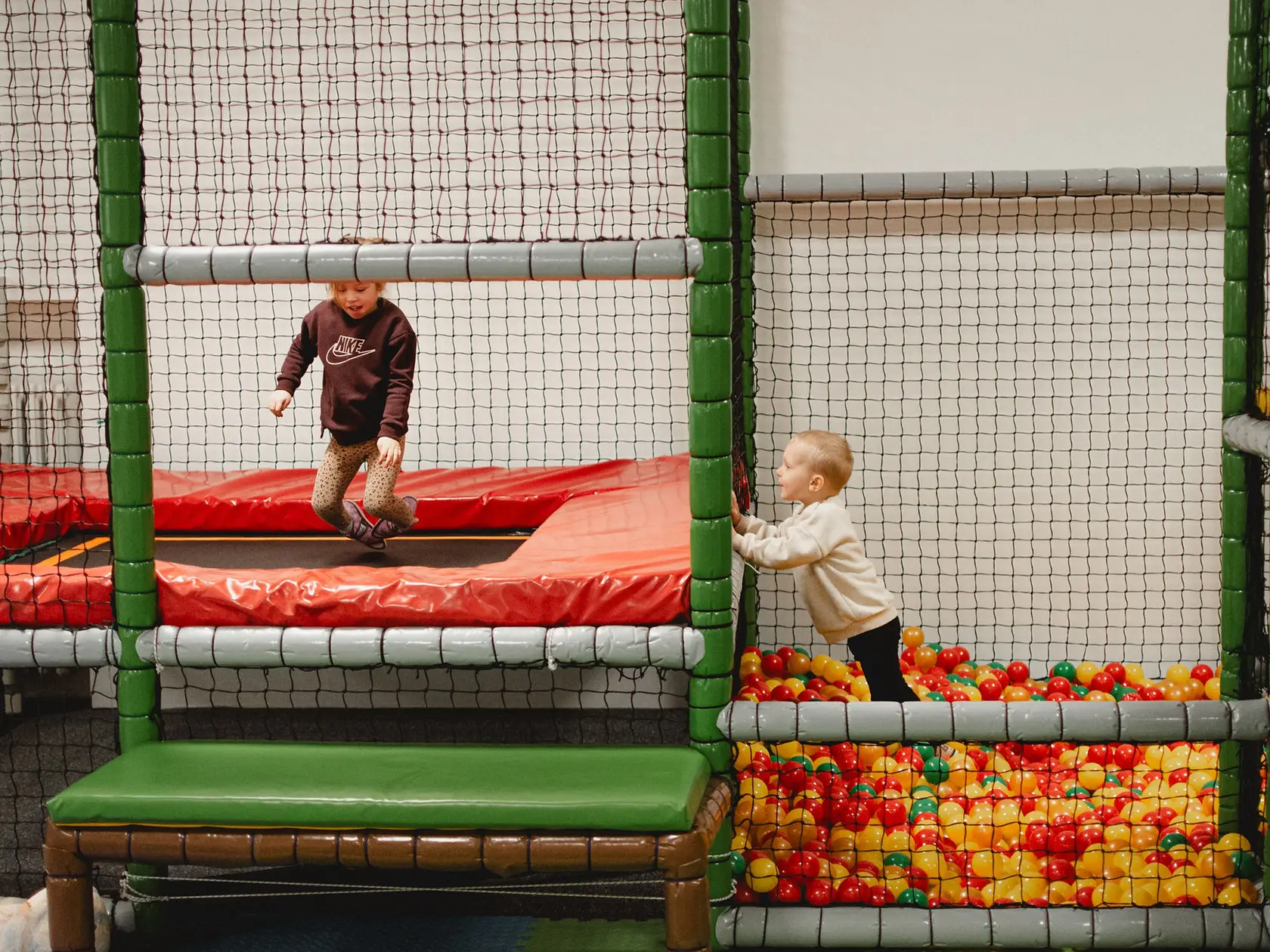 trampolína v Dubkovi