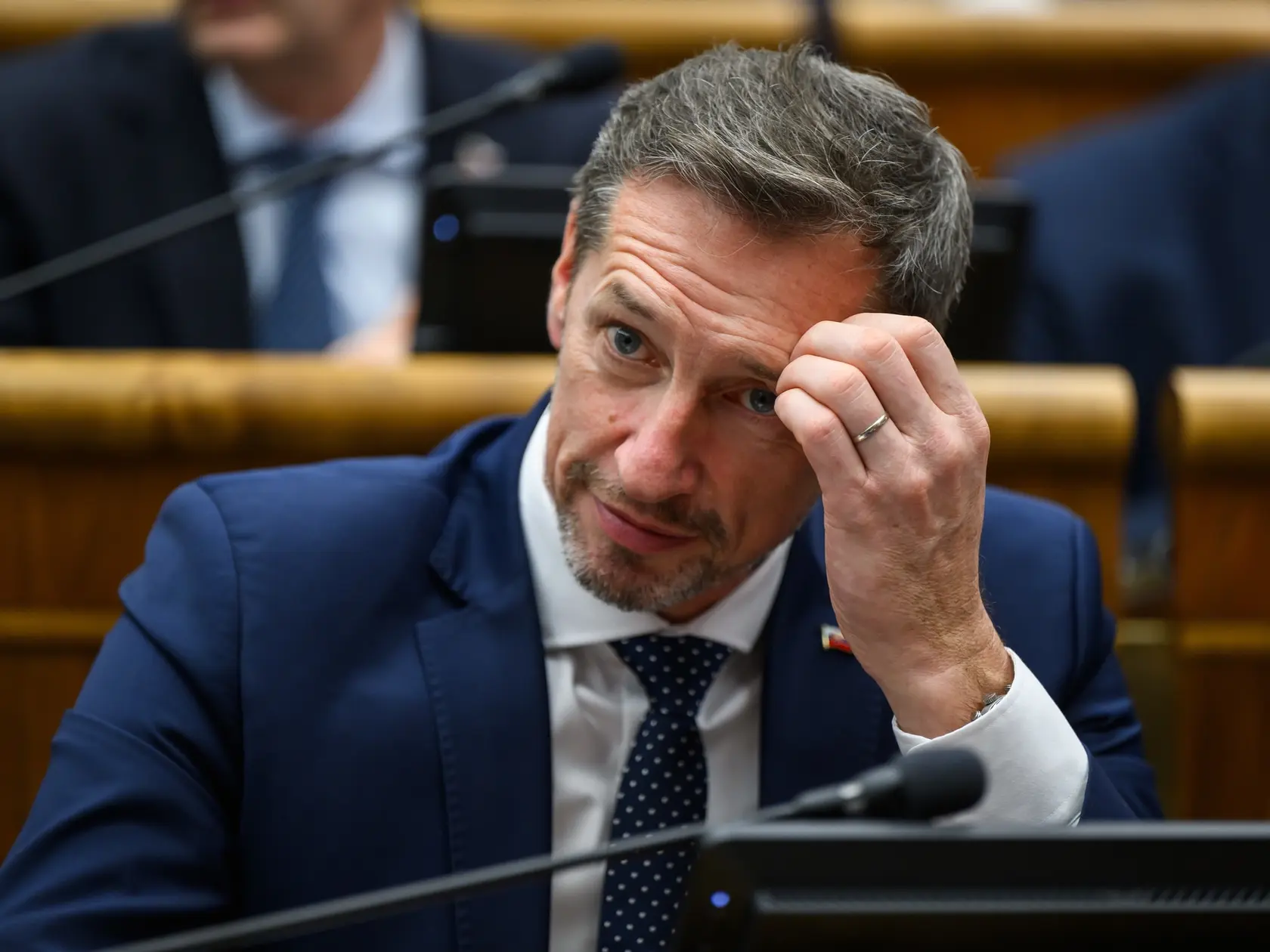 Na snímke opozičný poslanec Národnej rady (NR) SR Milan Majerský (KDH).