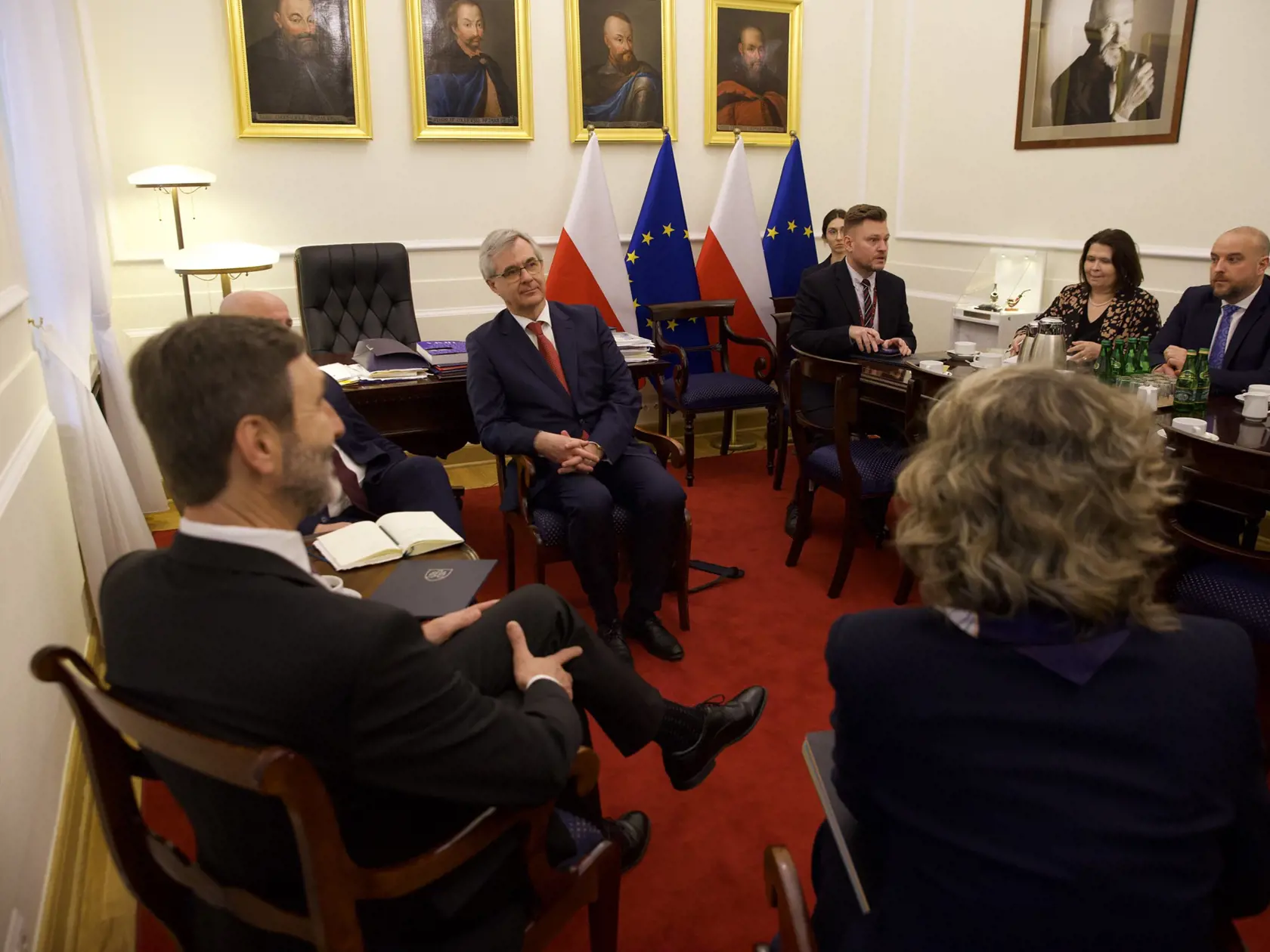 Minister Juraj Blanár na pracovnej ceste v poľskom parlamente.