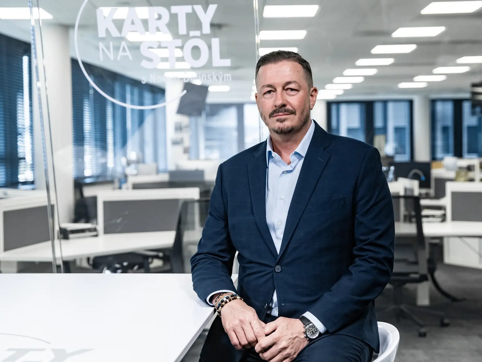 Diskusná relácia “Karty na stôl”, ktorej hosťom bol Jozef Kiss, prezident Finančnej správy.