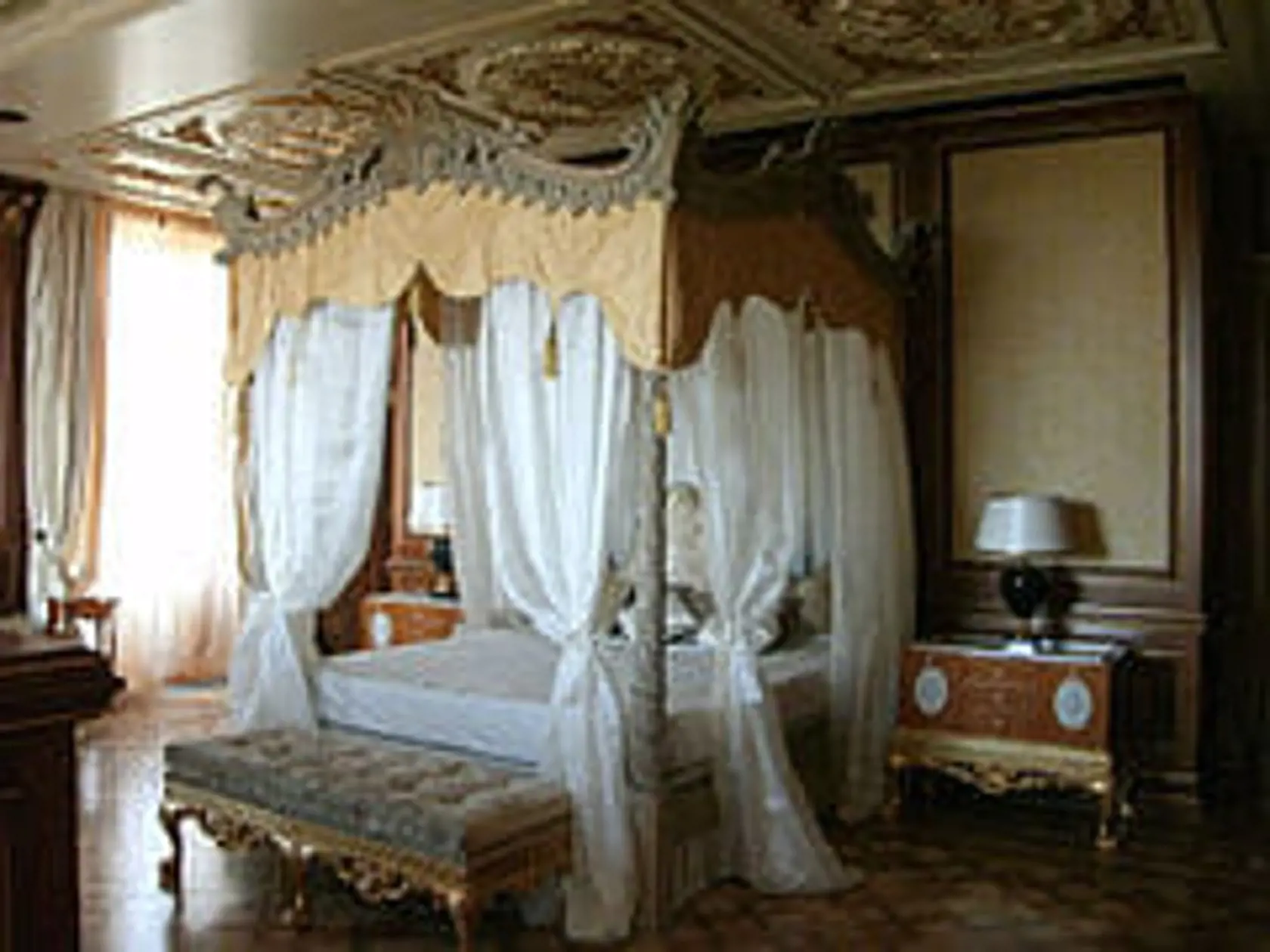 Putinov palác je zariadený veľmi luxusne.
