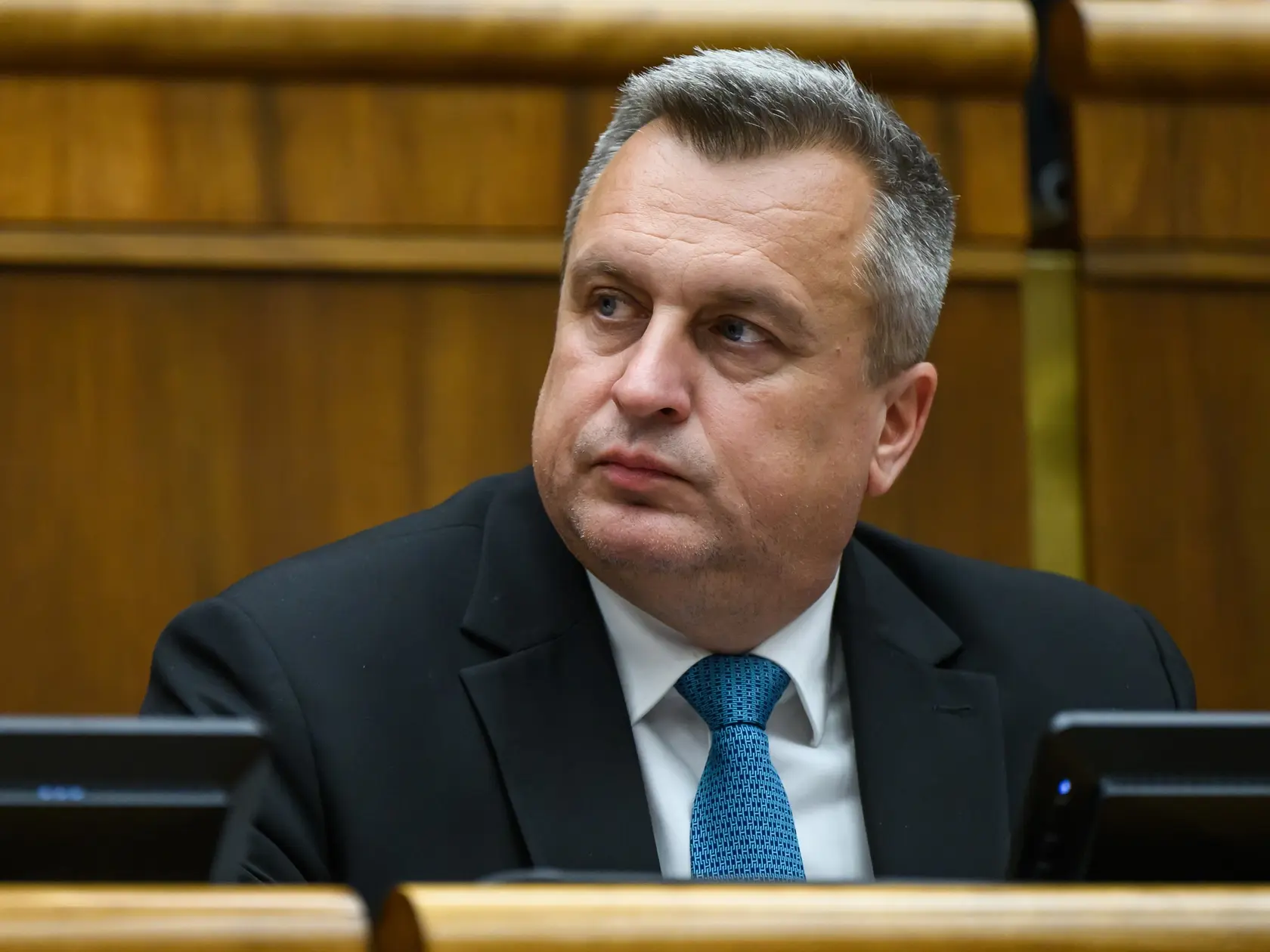 Na snímke podpredseda NR SR Andrej Danko (SNS) počas 33. schôdze NR SR v Bratislave 25. marca 2025. 