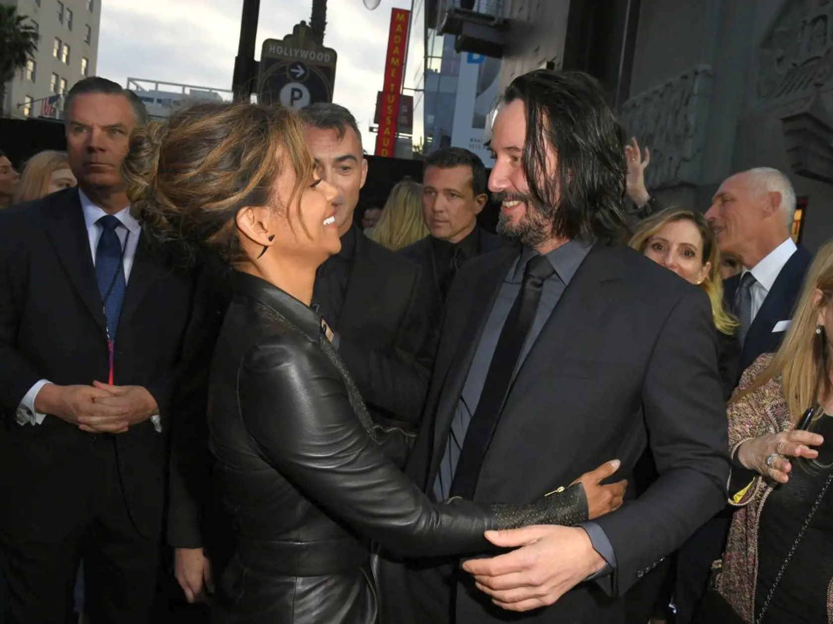 HOLLYWOOD, CALIFORNIA - MAY 15:  Halle Berry and Keanu Reeves attend the special screening of Lionsgate's "John Wick: Chapter 3 - Parabellum" at TCL Chinese Theatre on May 15, 2019 in Hollywood, California. (Photo by Kevin Winter/Getty Images)