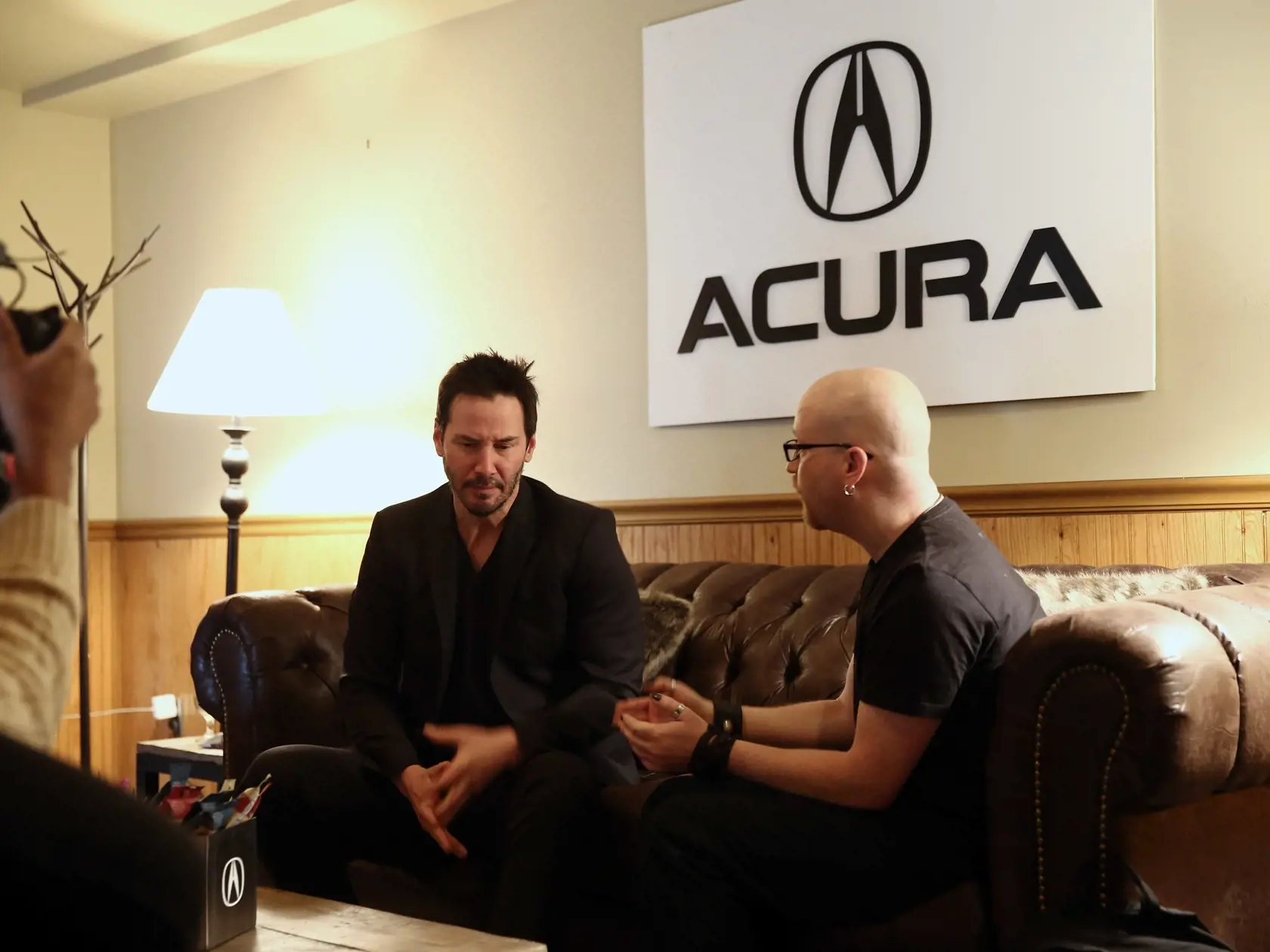 PARK CITY, UT - JANUARY 24:  Actor Keanu Reeves at the Acura Studio at the 2015 Sundance Film Festival on January 24, 2015 in Park City, Utah.  (Photo by Neilson Barnard/Getty Images for Acura)