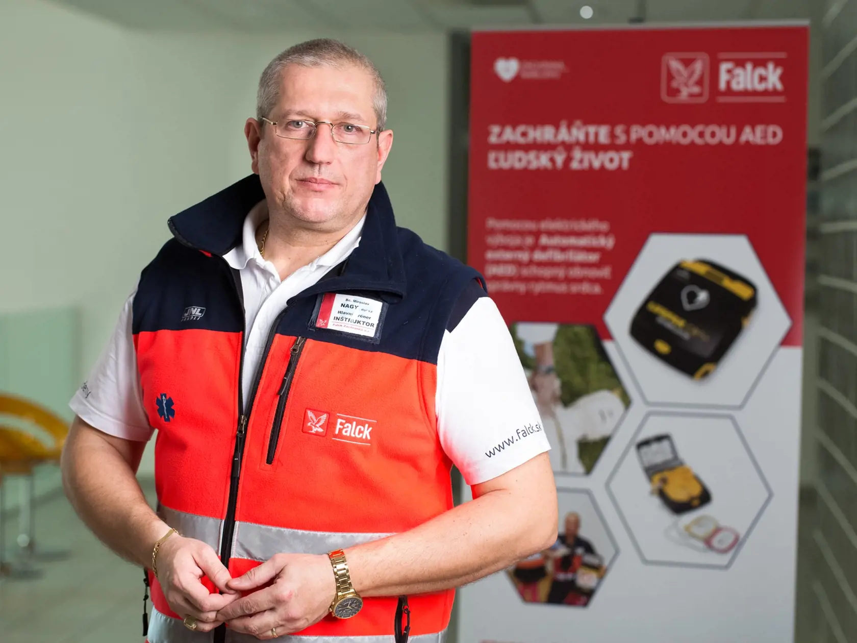Záchranár Miroslav Nagy