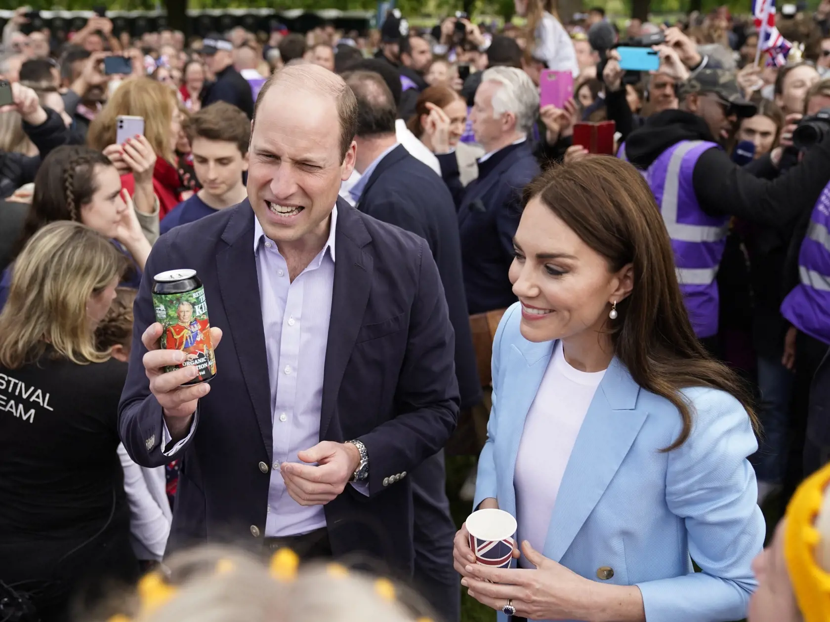 Princ William a princezná Catherine