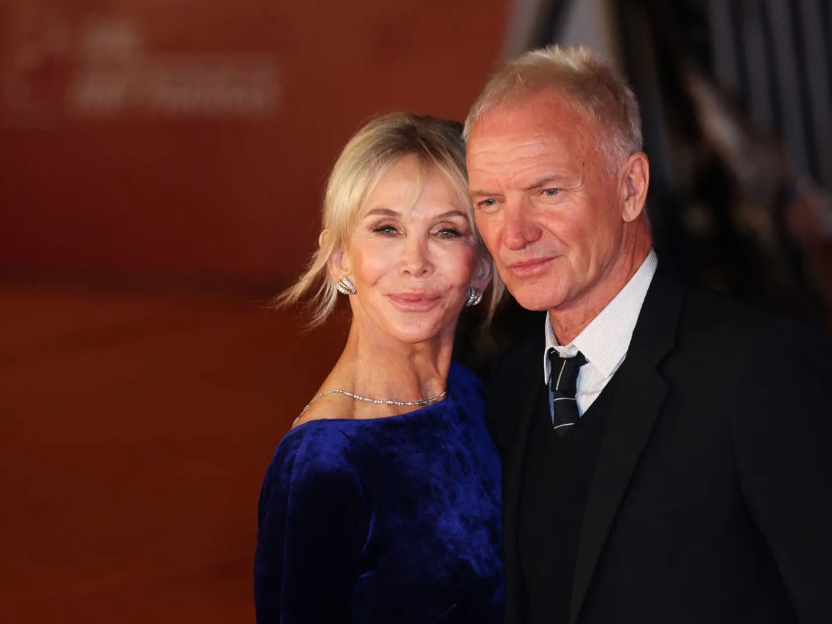 Sting a jeho manželka Trudie Styler pôsobili zamilovane aj po 30 rokoch.