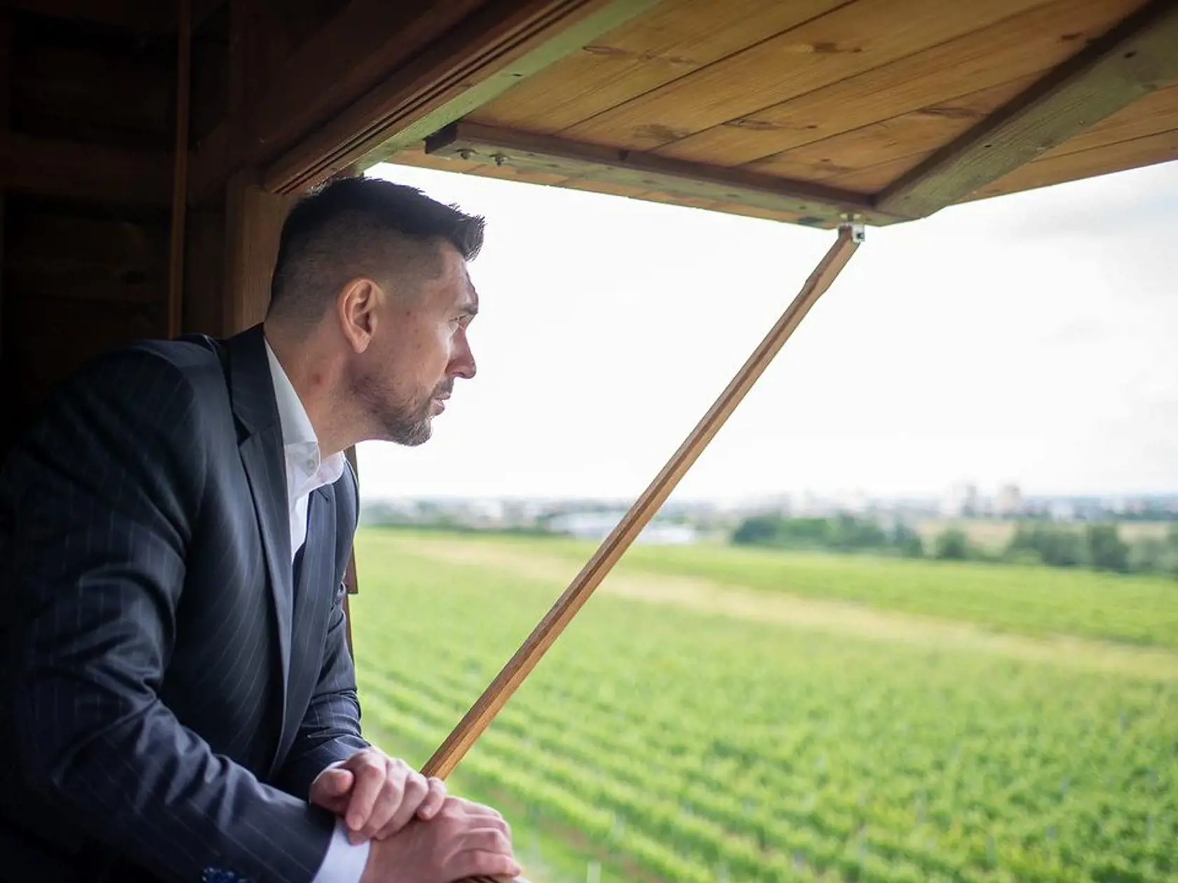 Takáč v teréne.