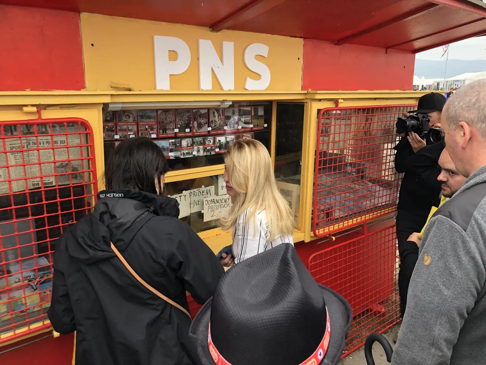 Prezidentka Zuzana Čaputová na festivale Pohoda.